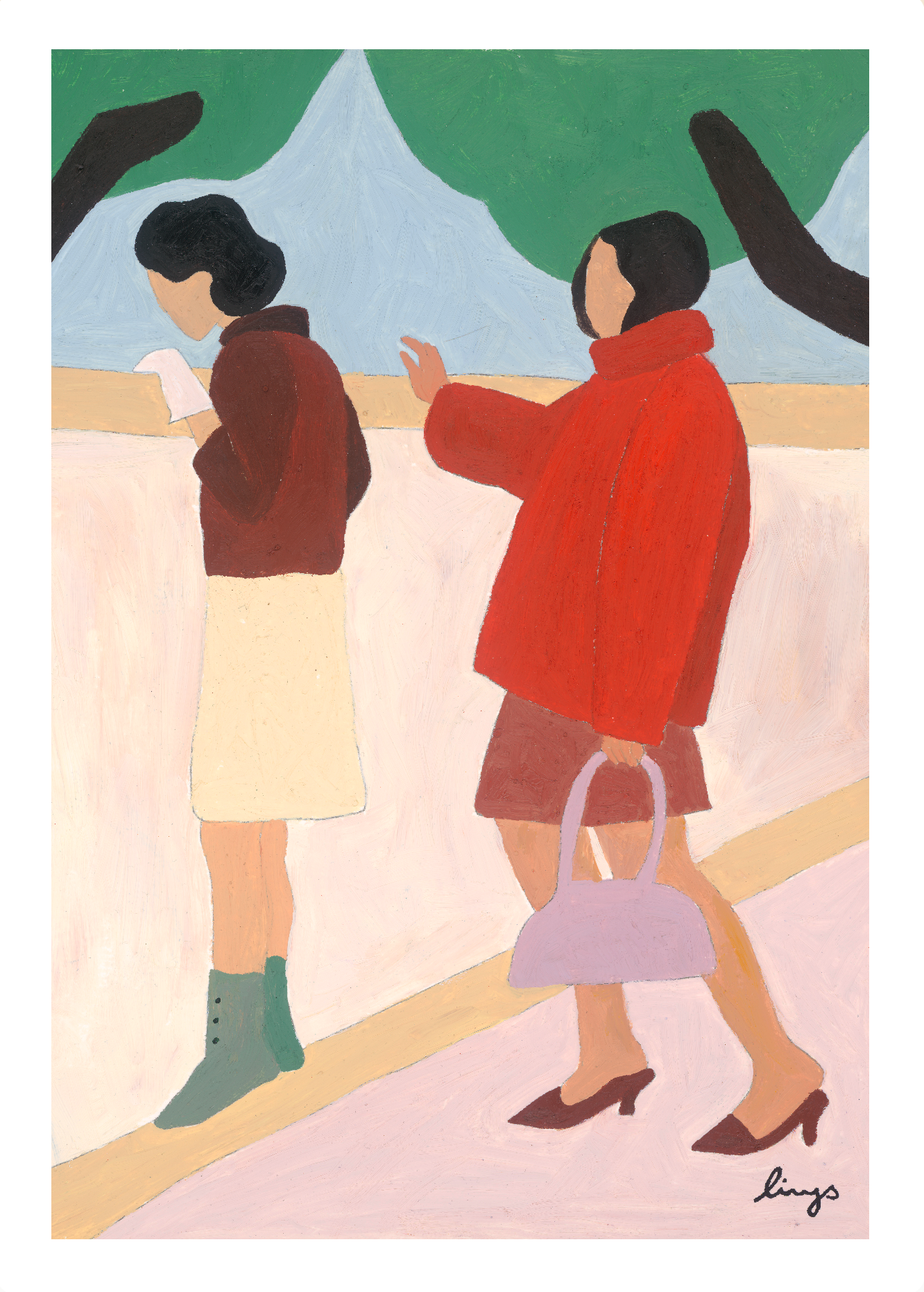 Both Sides Now Limited Art Print