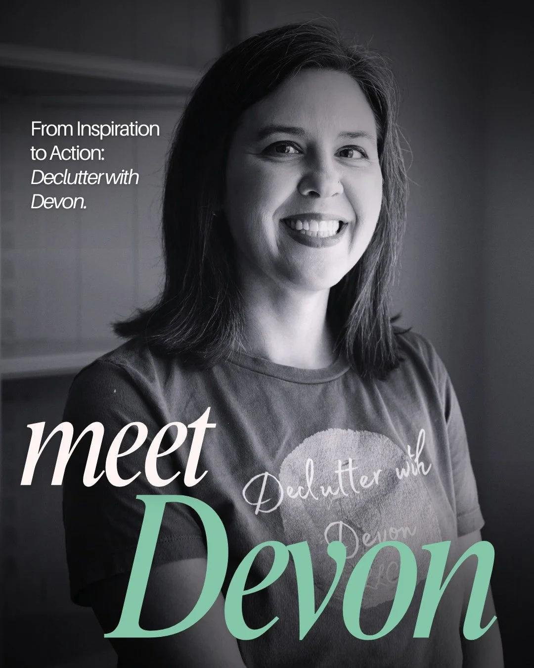 Hi, I&rsquo;m Devon, founder and owner of Declutter with Devon Professional Organizing. 

I&rsquo;ve seen how much peace and clarity decluttering and organizing can bring to a home, and I want to help others experience that too. My background is in s
