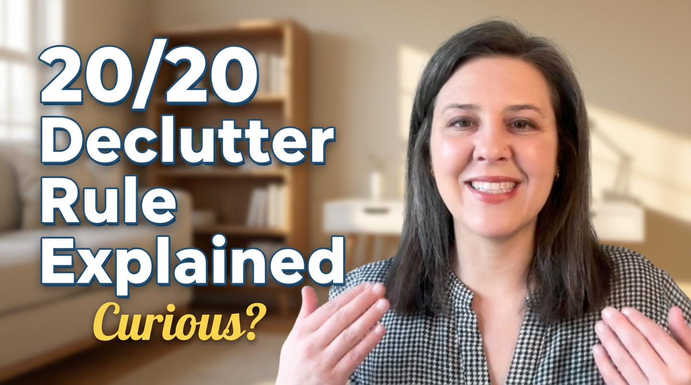 What is the 20/20 Rule for Decluttering, Tips from a Professional Organizer in Cleveland, Ohio