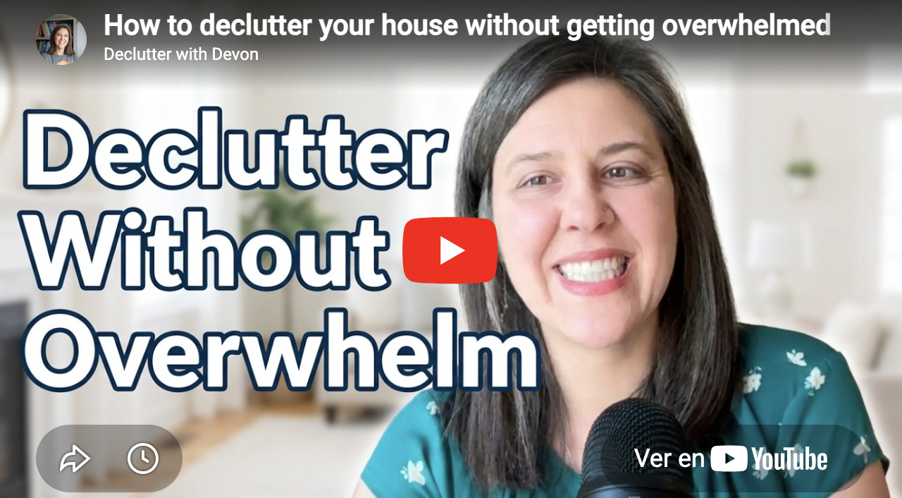 How to Declutter Your Home Without Getting Overwhelmed, tips from a professional organizer in Cleveland, Ohio