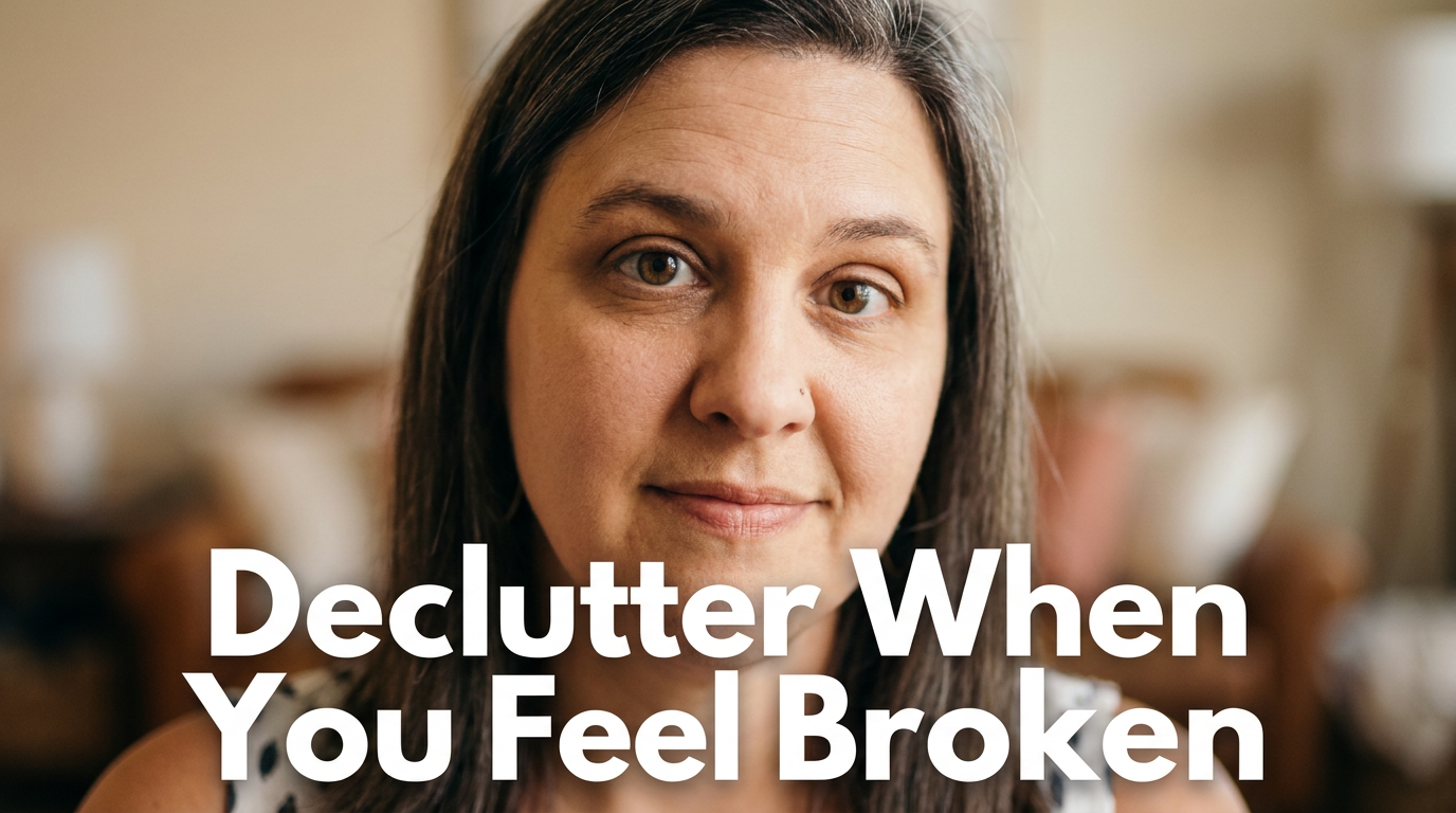How to declutter when you feel like a failure, Tips from a Professional Organizer in Cleveland, Ohio
