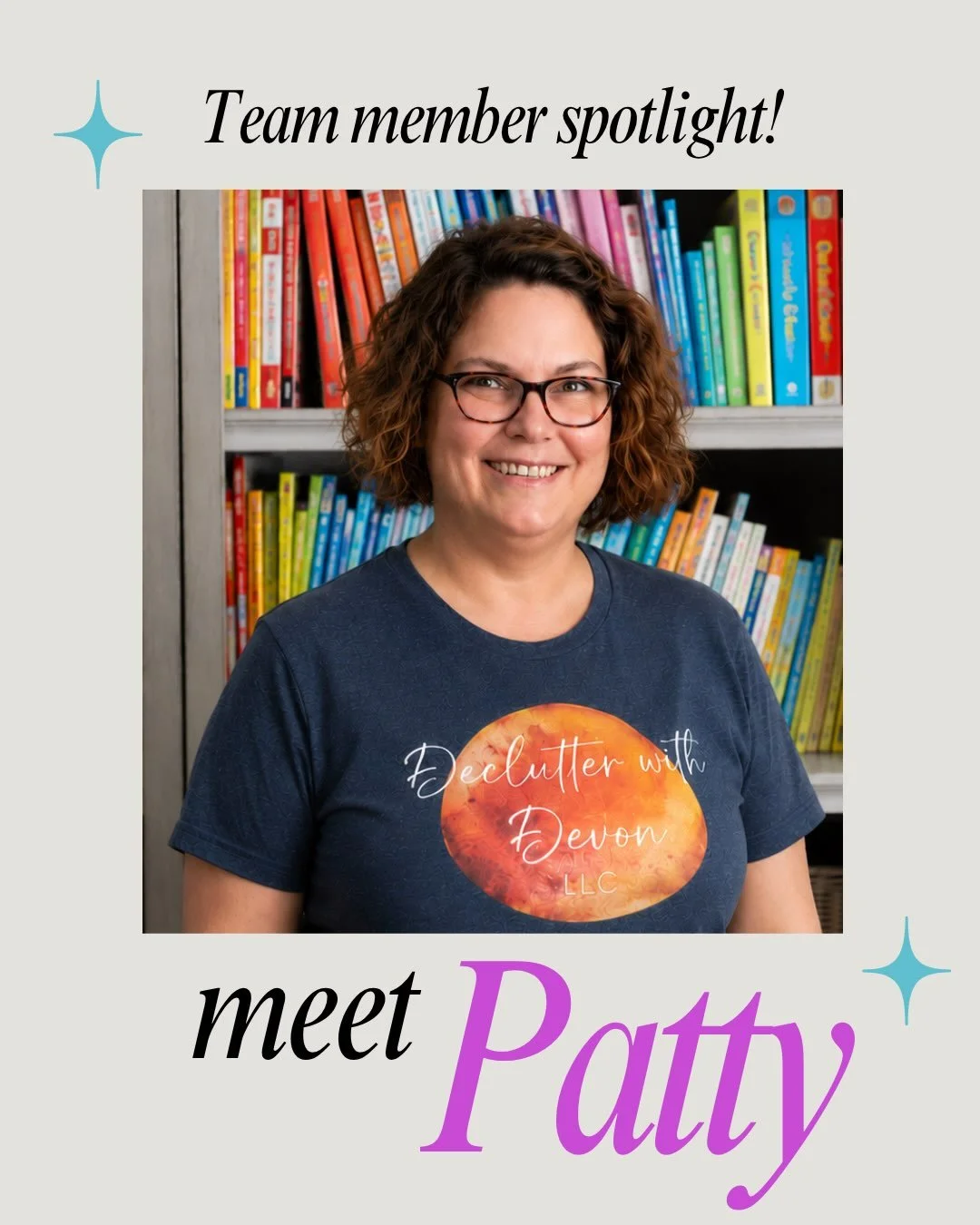 Meet Patty. She started young, organizing her mother&rsquo;s sewing supplies, and went on to spend her career as a teacher, where organizing desks and lockers turned out to be one of the life skills she taught most often.
That combination shows up in