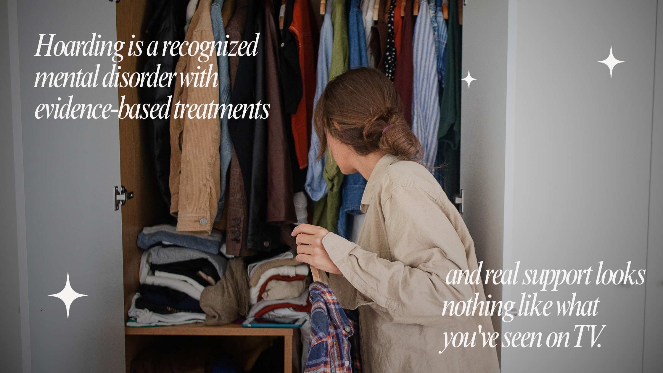 Hoarding is a recognized mental disorder with evidence-based treatments