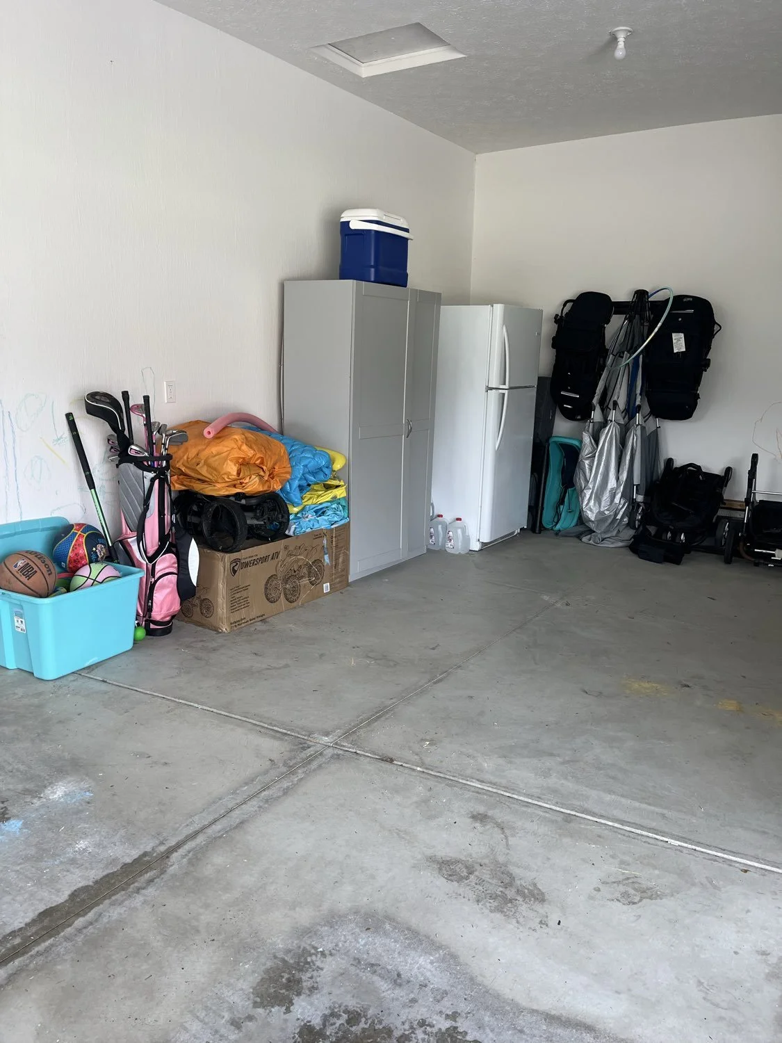 Organized garage after decluttering by Declutter with Devon in Broadview Heights, Ohio