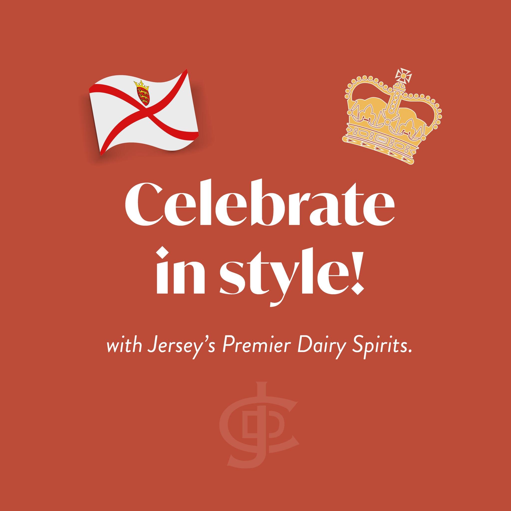 We&rsquo;ve got just what you need to make your patriotic celebrations a little extra special. Our Premier Dairy Spirits will take any occasion up a level! 🇯🇪 🇬🇧

Whether it's a simple G&amp;T to toast the new King or one of our Signature Cocktai