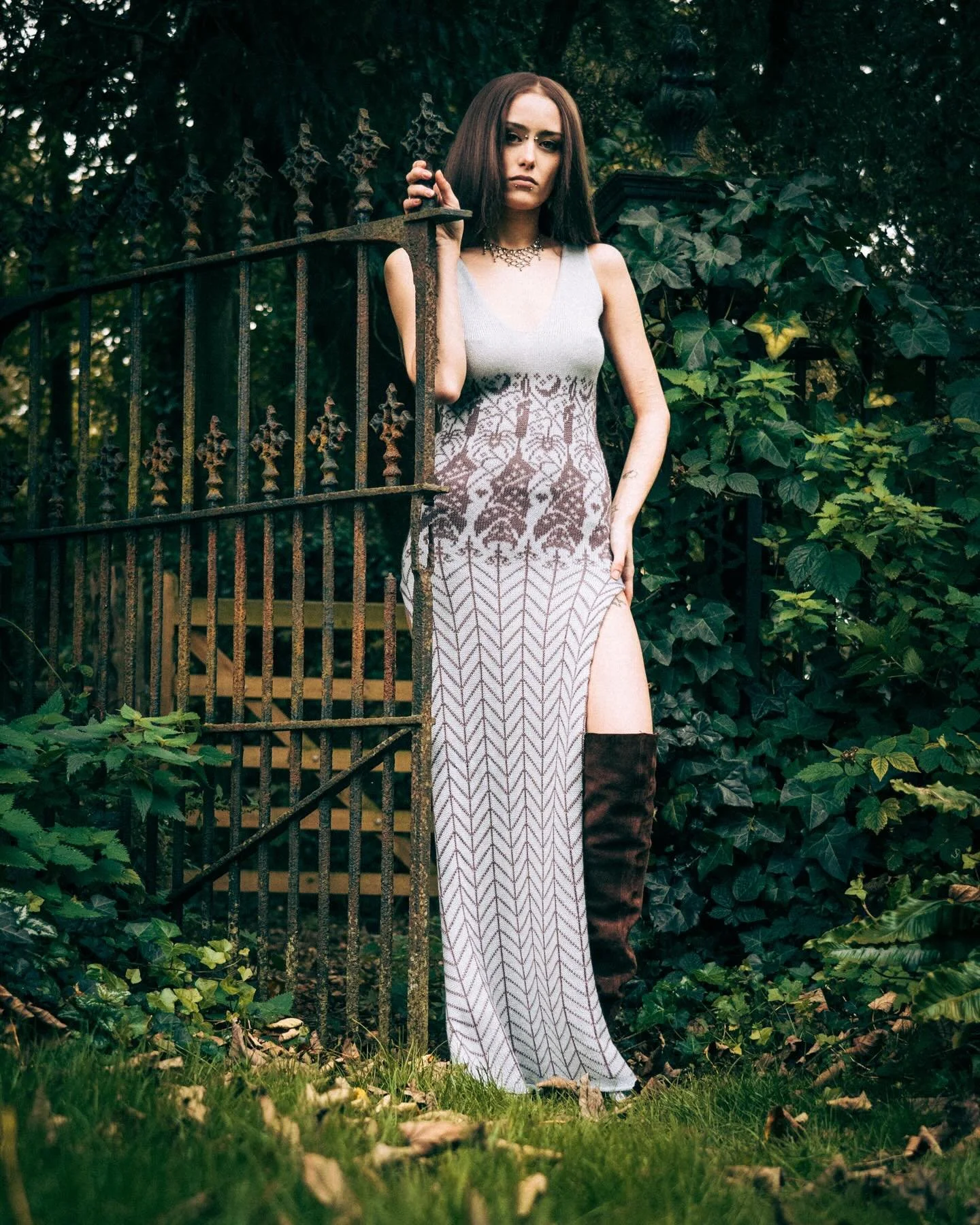 One-of-a-kind Dreaming Bats dress still available 🦇 along with two other remaining exclusive dresses 🖤 Each one is designed &amp; knitted from start to finish by me &hearts;️ Once they&rsquo;re gone, they&rsquo;re gone. Link in bio
S xx

RyRy @this