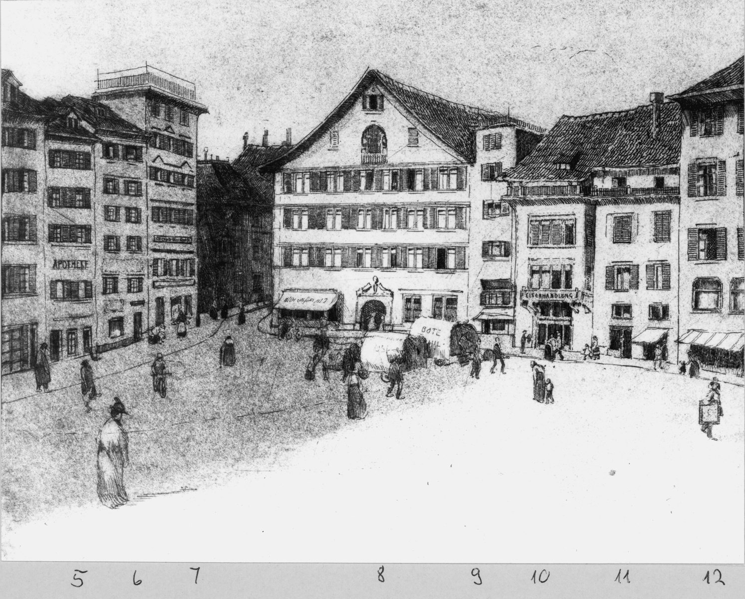 1916: Dada soirée at the Zunfthaus zur Waag