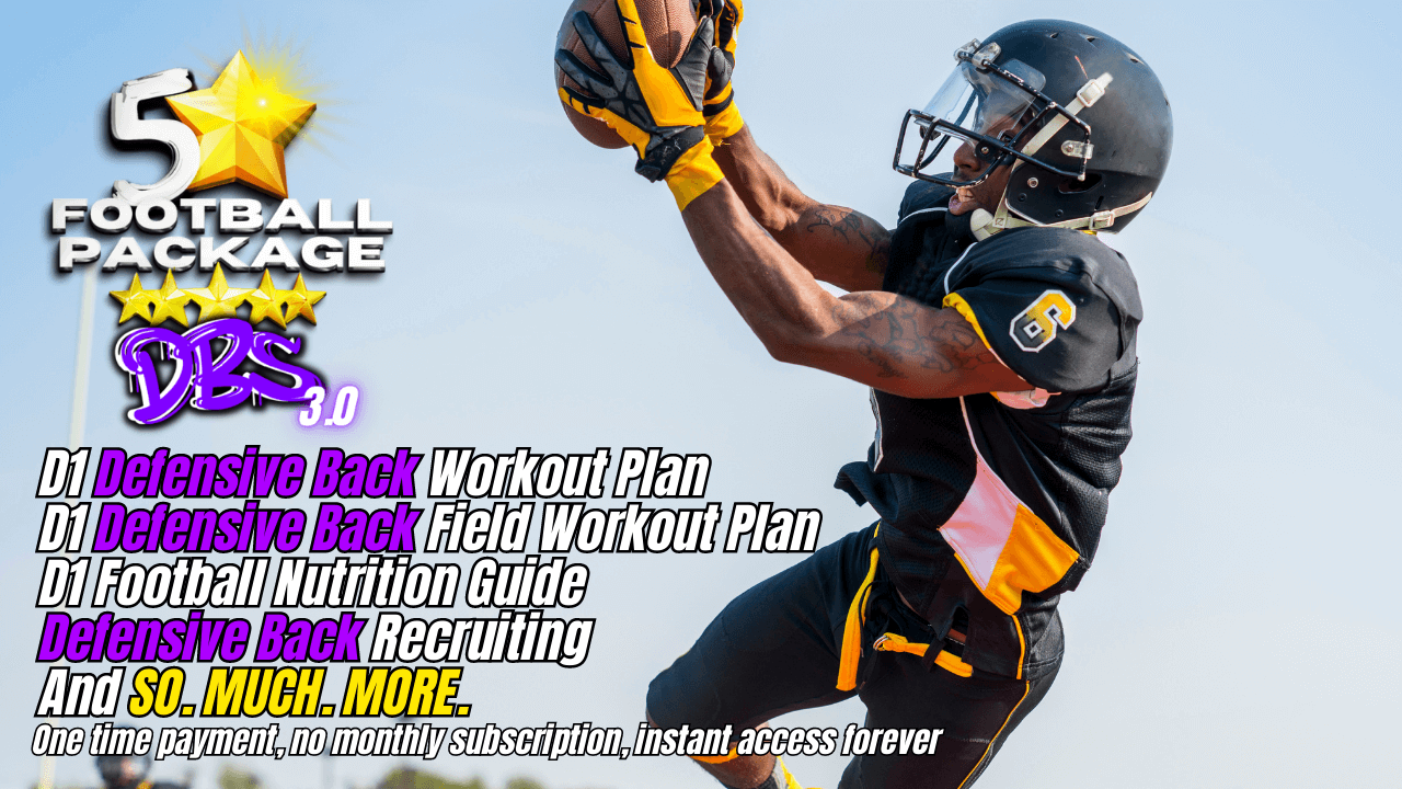 Football Workout Routines For Defensive Backs | EOUA Blog