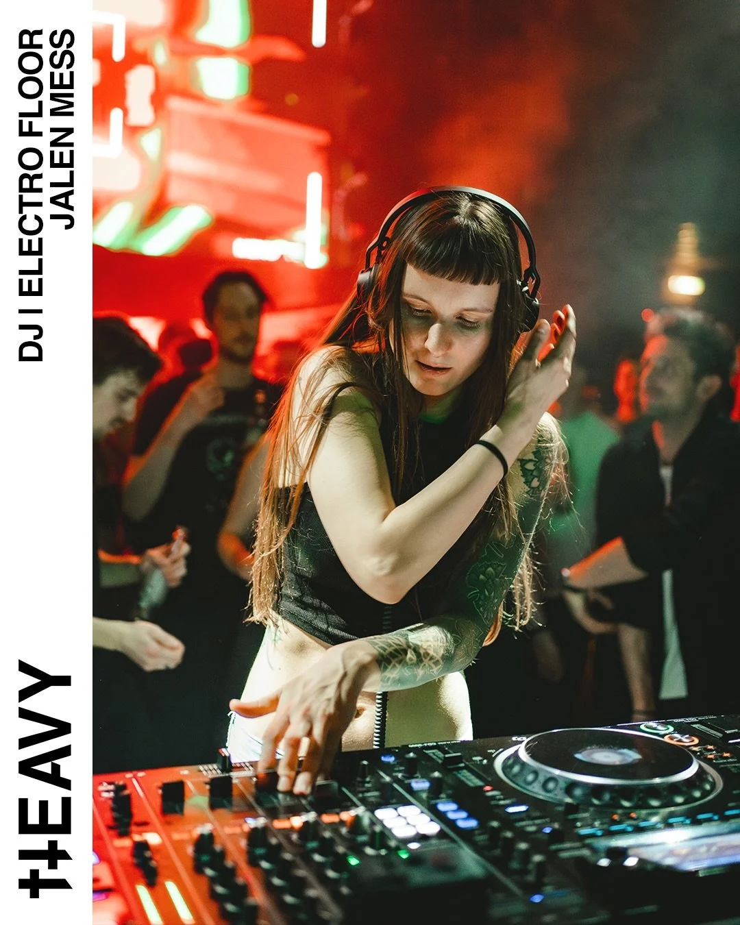 🔊++ 𝐉𝐀𝐋𝐄𝐍 𝐌𝐄𝐒𝐒 ++🔊 𝐇𝐄𝐀𝐕𝐘 𝐕𝐎𝐋 𝐗 ++ 𝟐𝟕.𝟎𝟐.𝟐𝟎𝟐𝟔 ++ @𝐭𝐡𝐞𝐥𝐨𝐟𝐭𝐯𝐢𝐞𝐧𝐧𝐚 | 𝐄𝐋𝐄𝐂𝐓𝐑𝐎 𝐅𝐋𝐎𝐎𝐑 | Jana, also known by her artist name @jalenmess💥, has been a consistent part of the Austrian 🇦🇹 DJ scene since 201