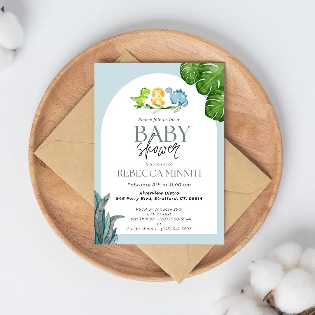 Baby Shower Invitation Suite