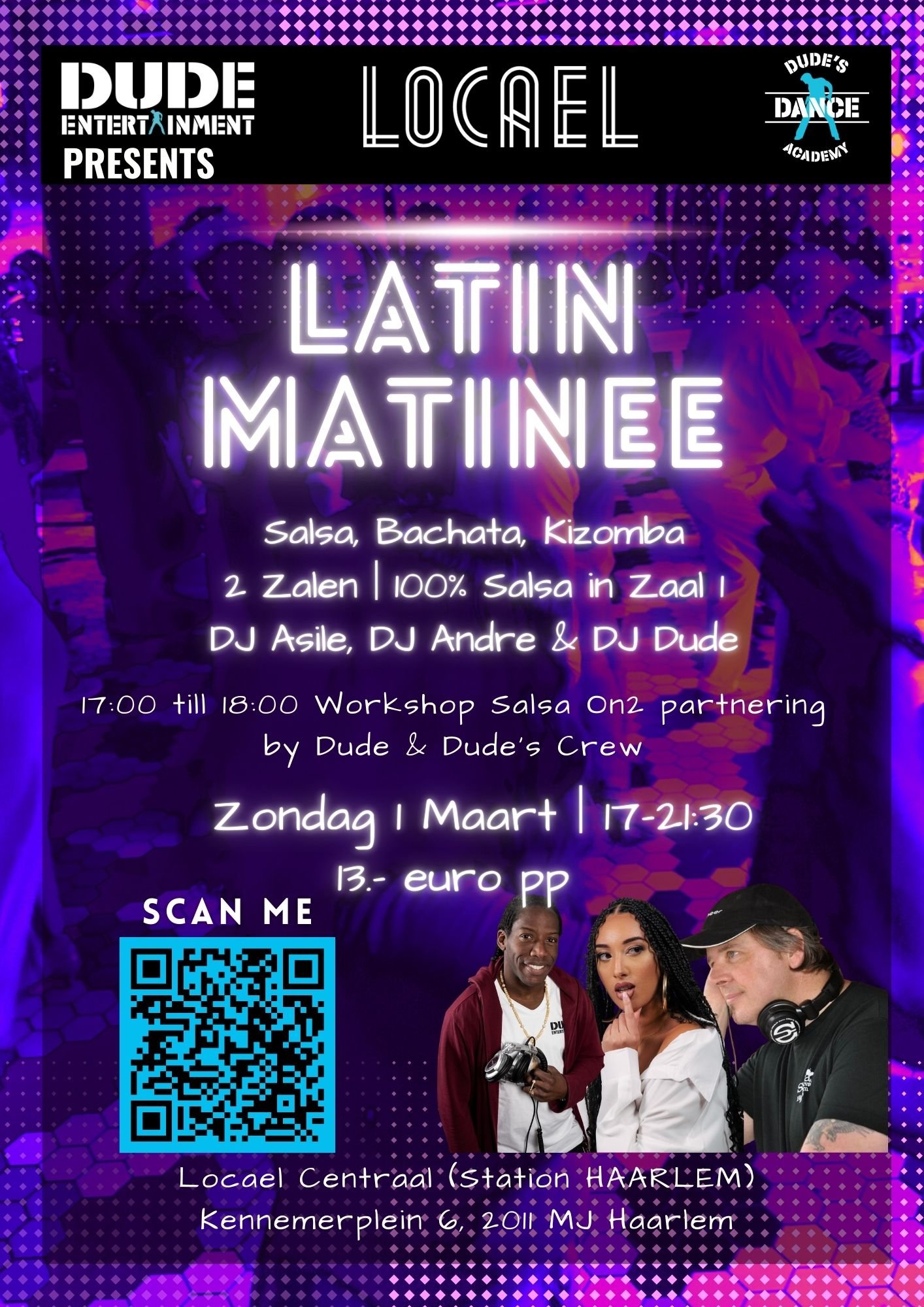 Latin matinee locael Centraal