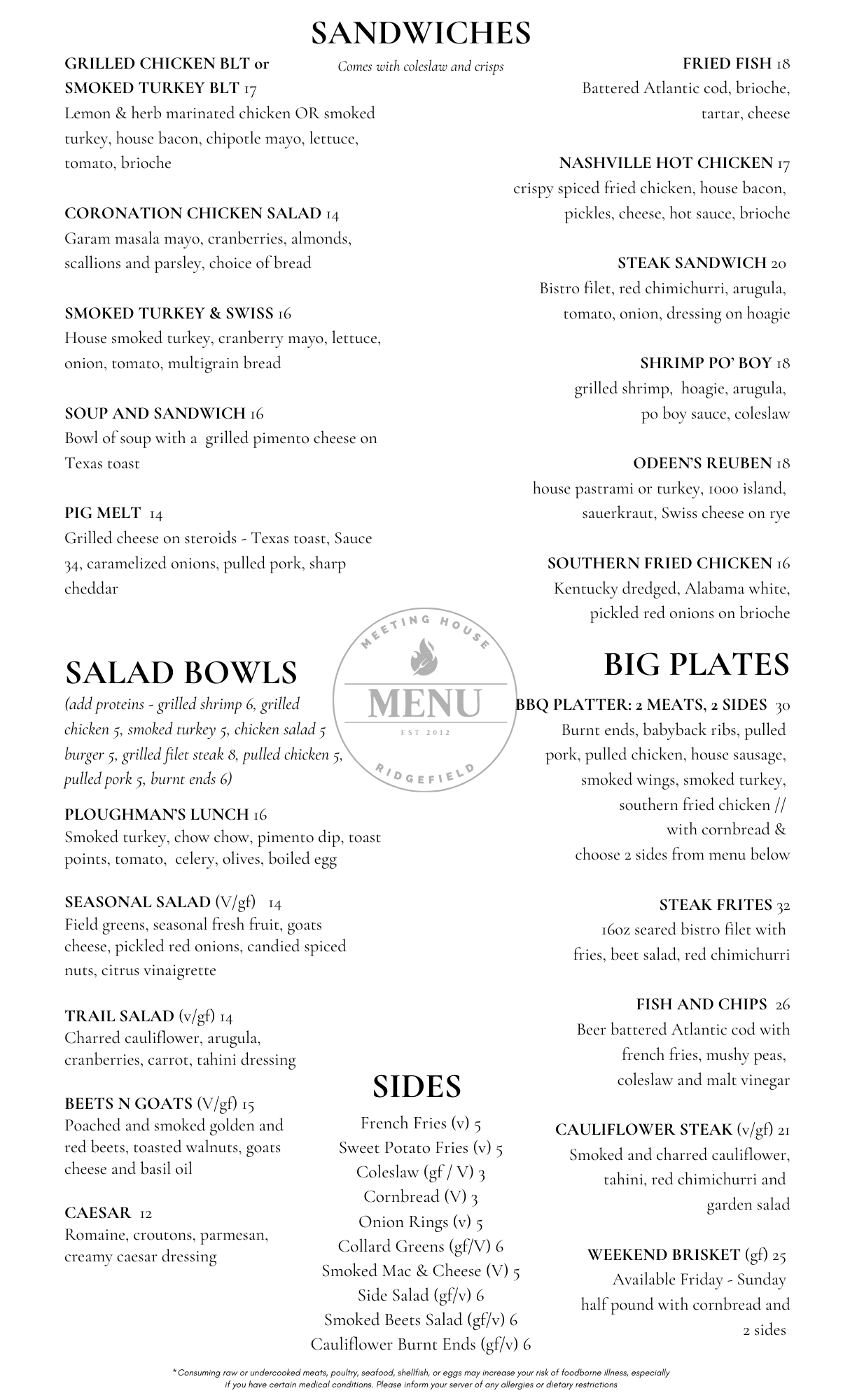 Odeen #39 s at Ridgefield Golf Course ODEEN #39 S RESTAURANTS