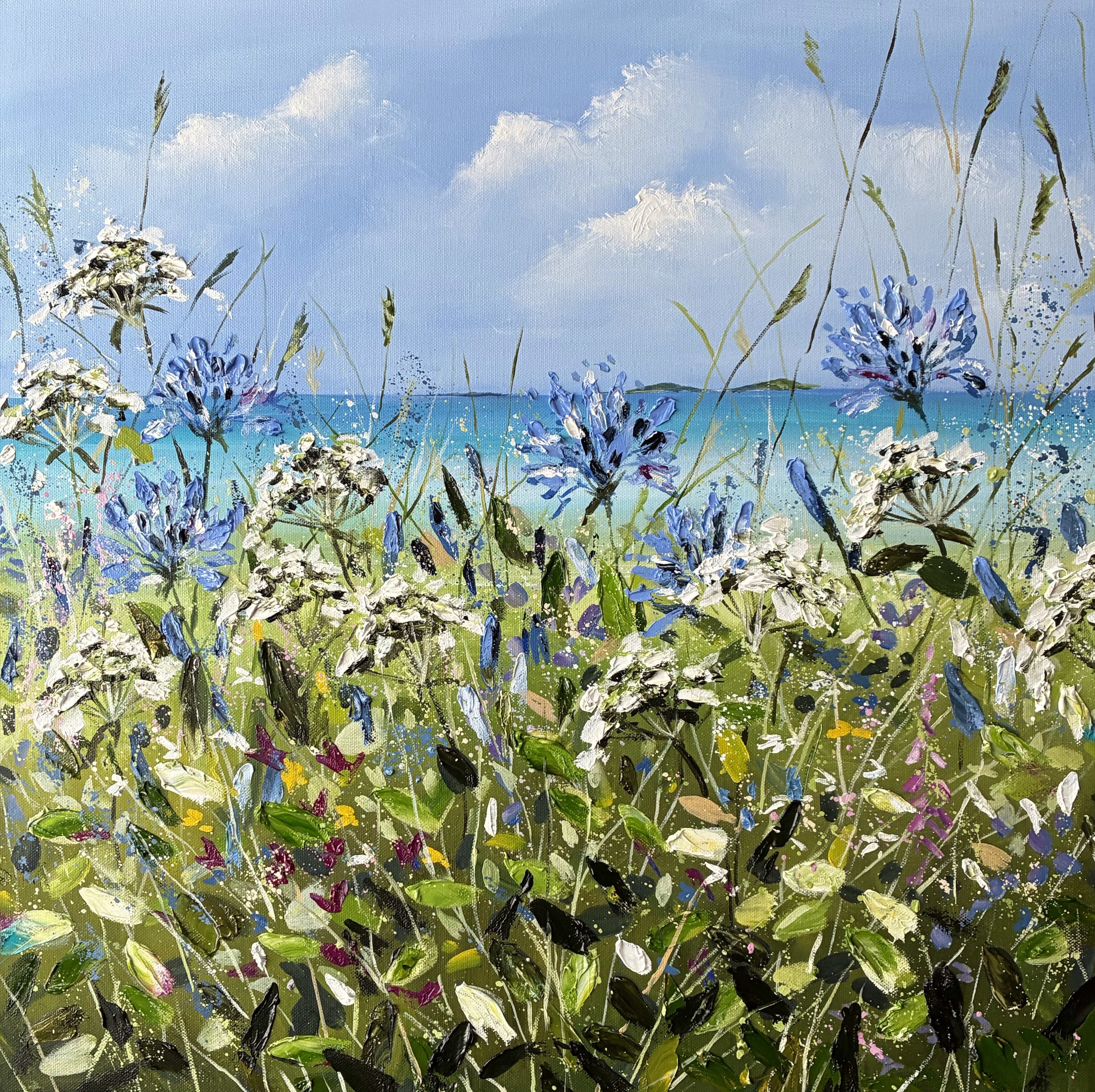 'Looking Towards Samson' - 65cm x 65cm - Sold