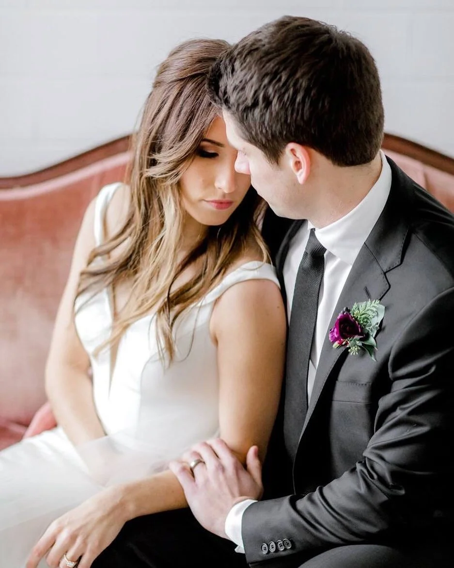 Wishing the happiest anniversary to Ellie + Max! 🎉💕