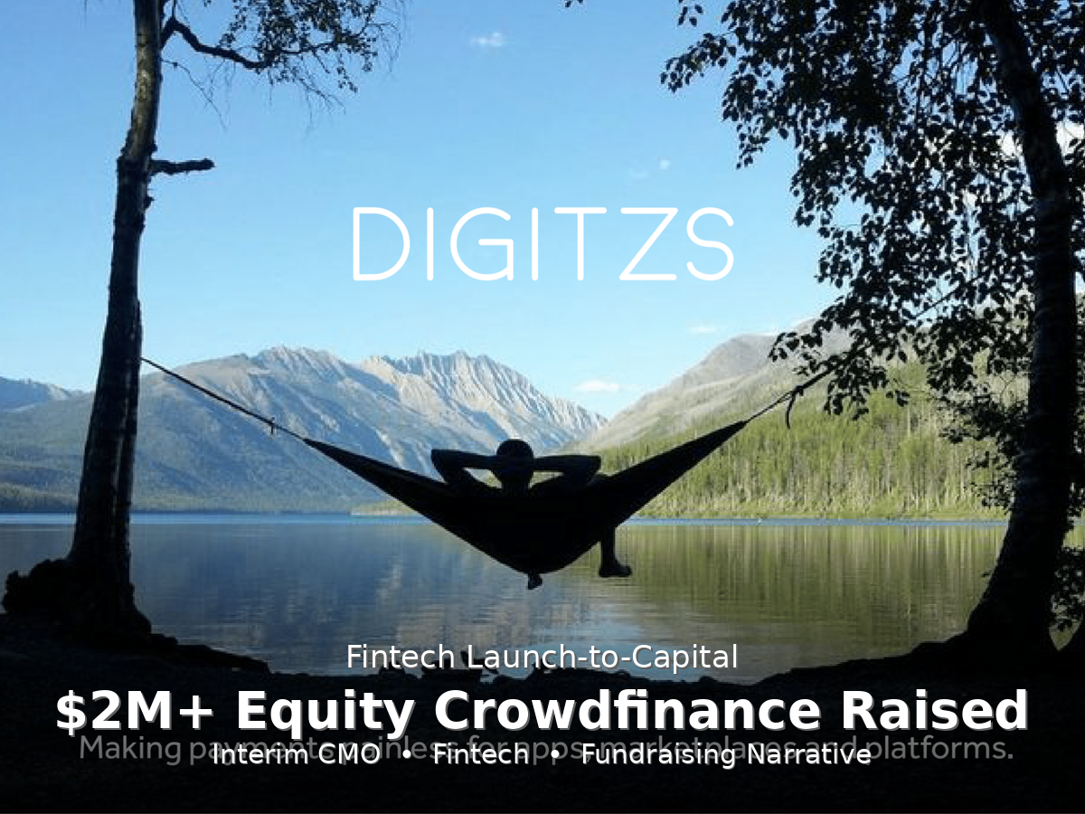 Built the launch, messaging, and investor-facing credibility engine for a fintech entering market while raising capital.  Result:  $2M+ raised, #1 on CNBC’s Crowdfinance Index, and 50+ qualified investor calls during the campaign.   View case study 