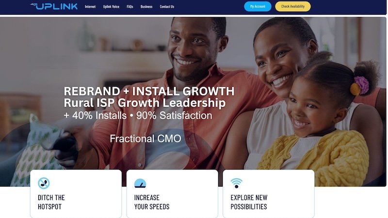 Uplink: ISP Rebrand and Growth Leadership