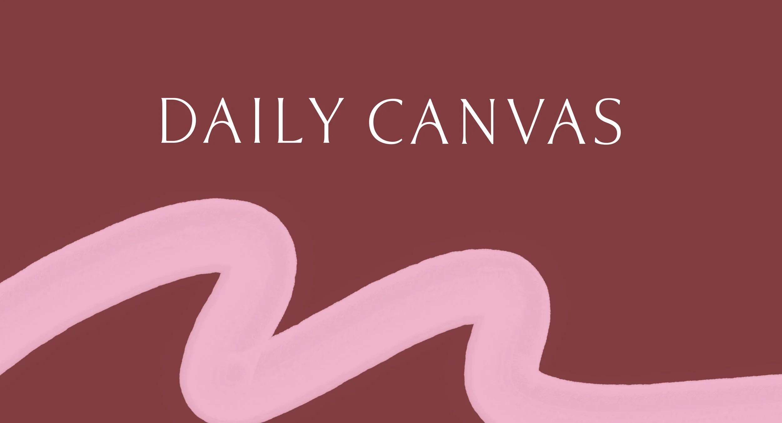Daily Canvas branded graphic with paint stroke running along bottom of image.