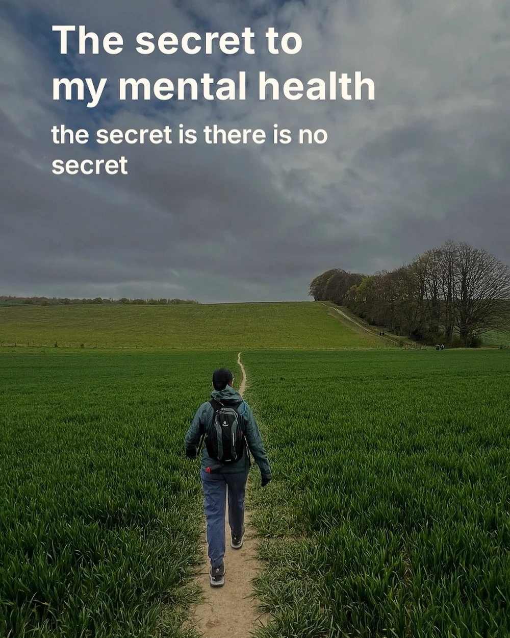 What’s the secret to my mental health?
The secret is…there is no secret. 
Mental Health Awareness Week is an important time to draw attention to that which often gets ignored. In my latest Substack, I share a bit about my journey with