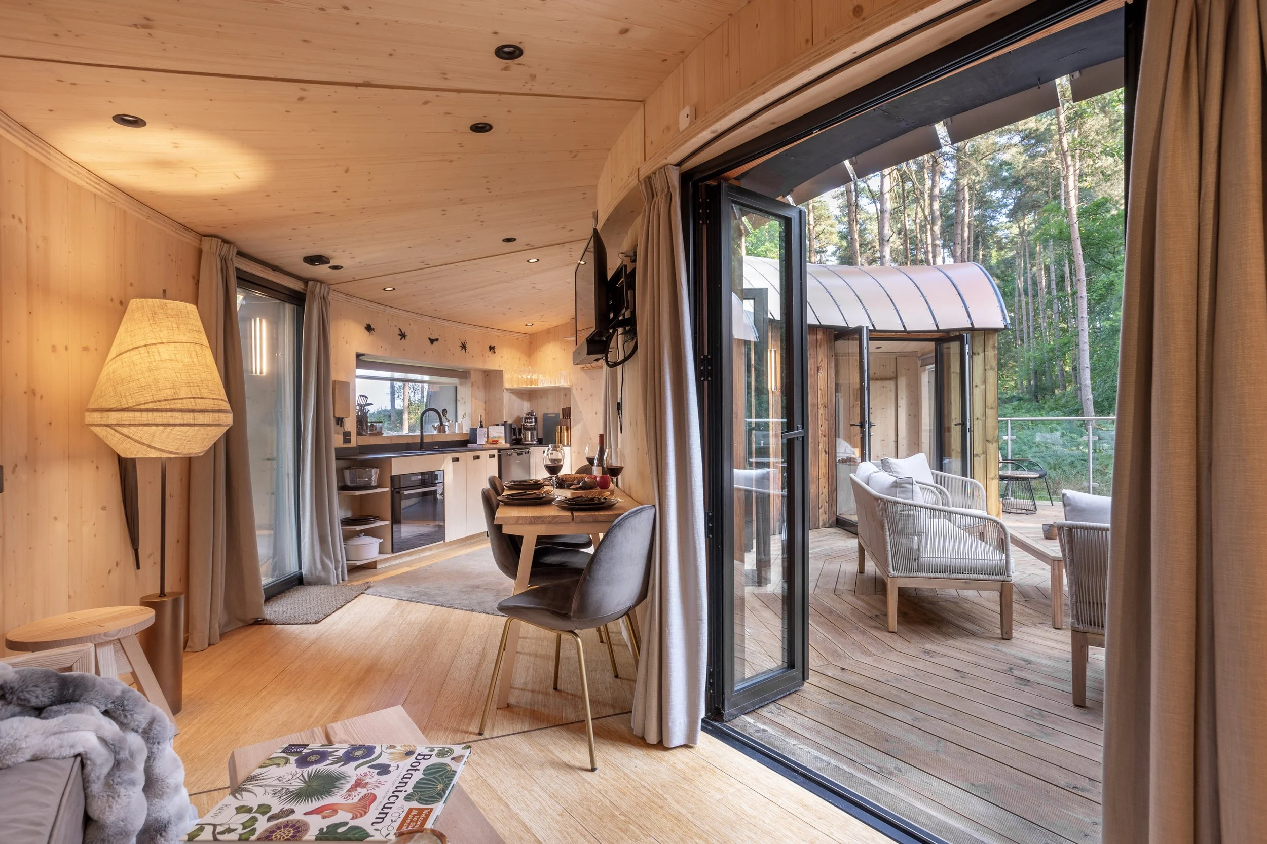 Lady's Slipper Treehouse at TreeDwellers in Oxfordshire Cotswolds