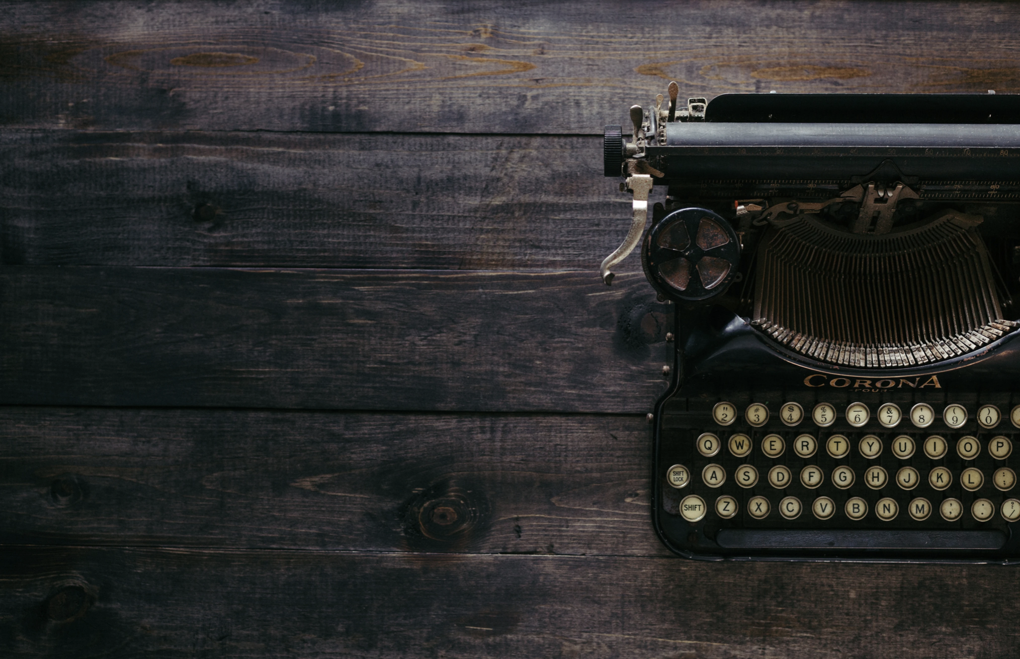 Classic typewriter