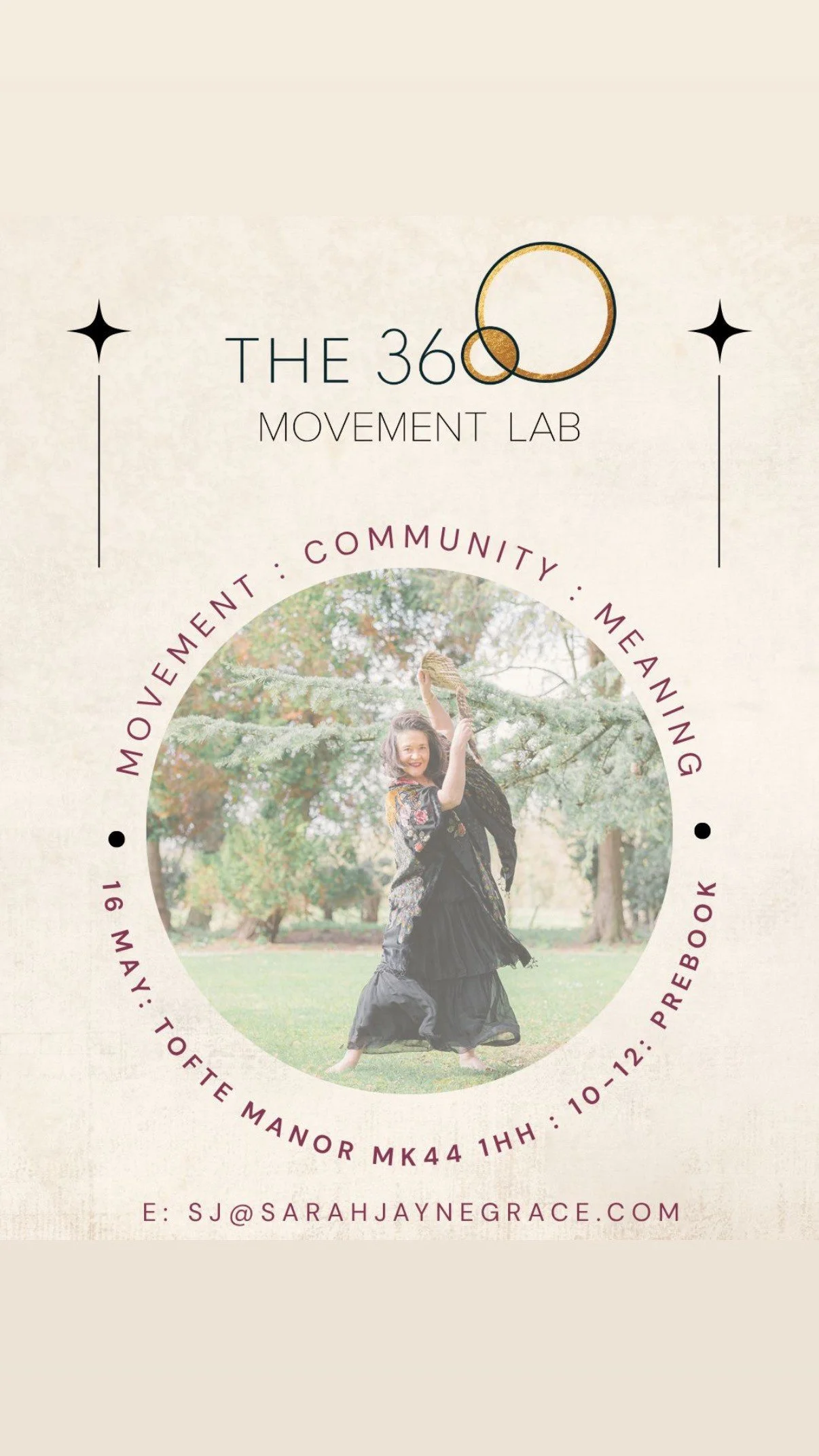 A Spring Retreat Awakening Dance with Sarah-Jayne Grace