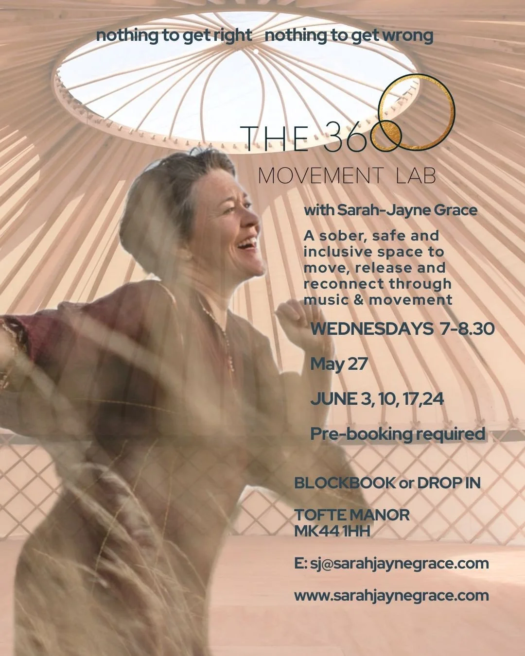 The Alchemy Of Dance…360 movement lab with Sarah-Jayne