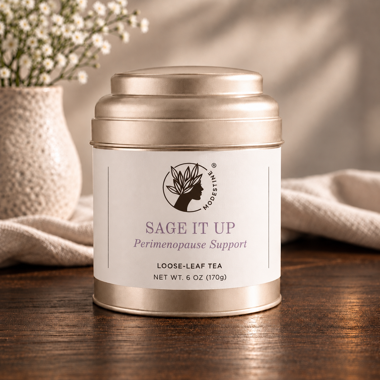 Sage It Up | Perimenopause Support Tea | 6 Oz