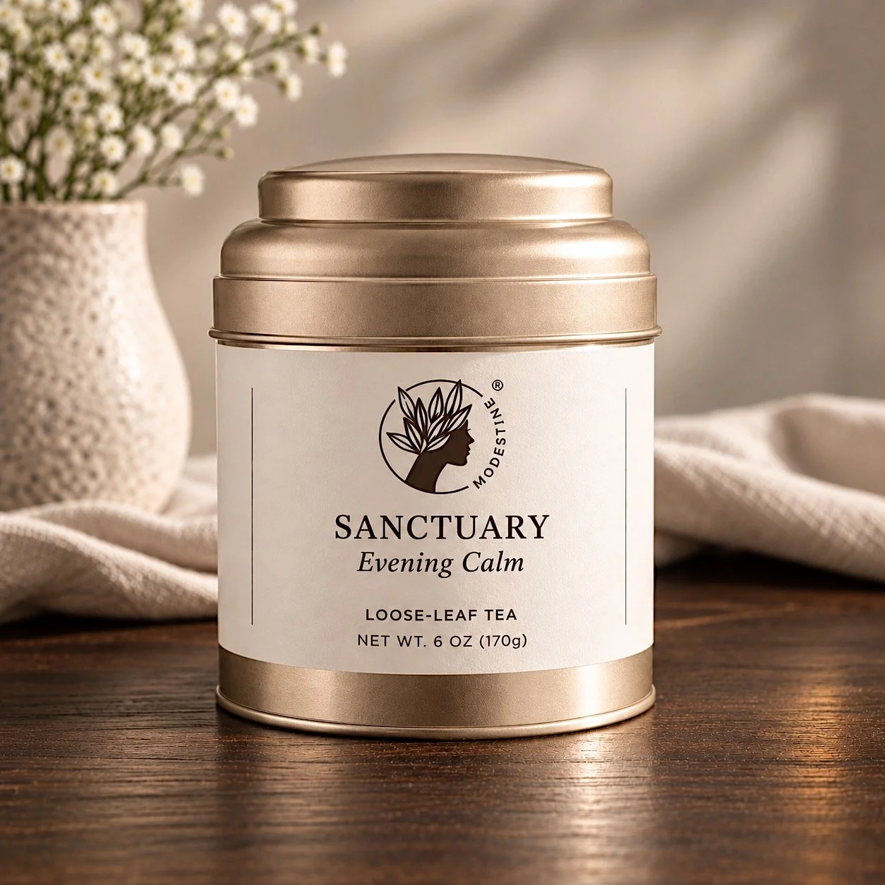 SANCTUARY | Herbal Tea for Evening Calm | 6 Oz
