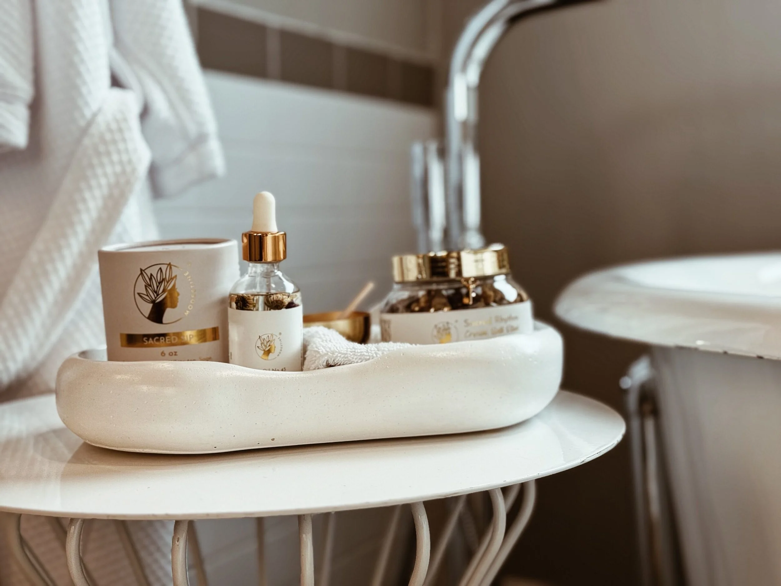 Bath & Body Ritual Kit | Sacred Bath Ceremony for Mind & Body