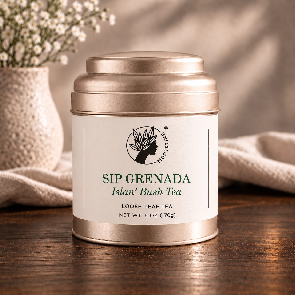 Sip Grenada | Islan' Bush Tea | Moringa Wellness | 6 Oz
