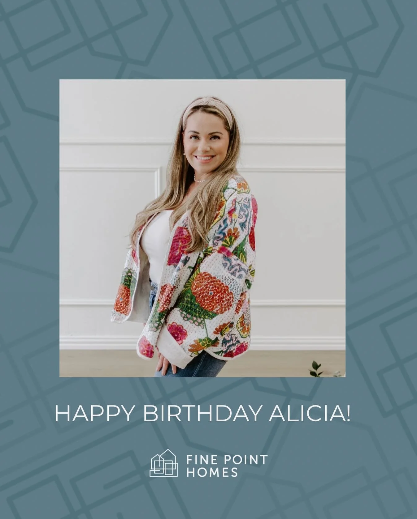 ✨Happy Birthday Alicia✨

Today we&rsquo;re celebrating our incredible Client Care Coordinator here at Fine Point Homes! From day one, she&rsquo;s brought kindness, positivity, and dedication to everything she does. Alicia has a true gift for making c