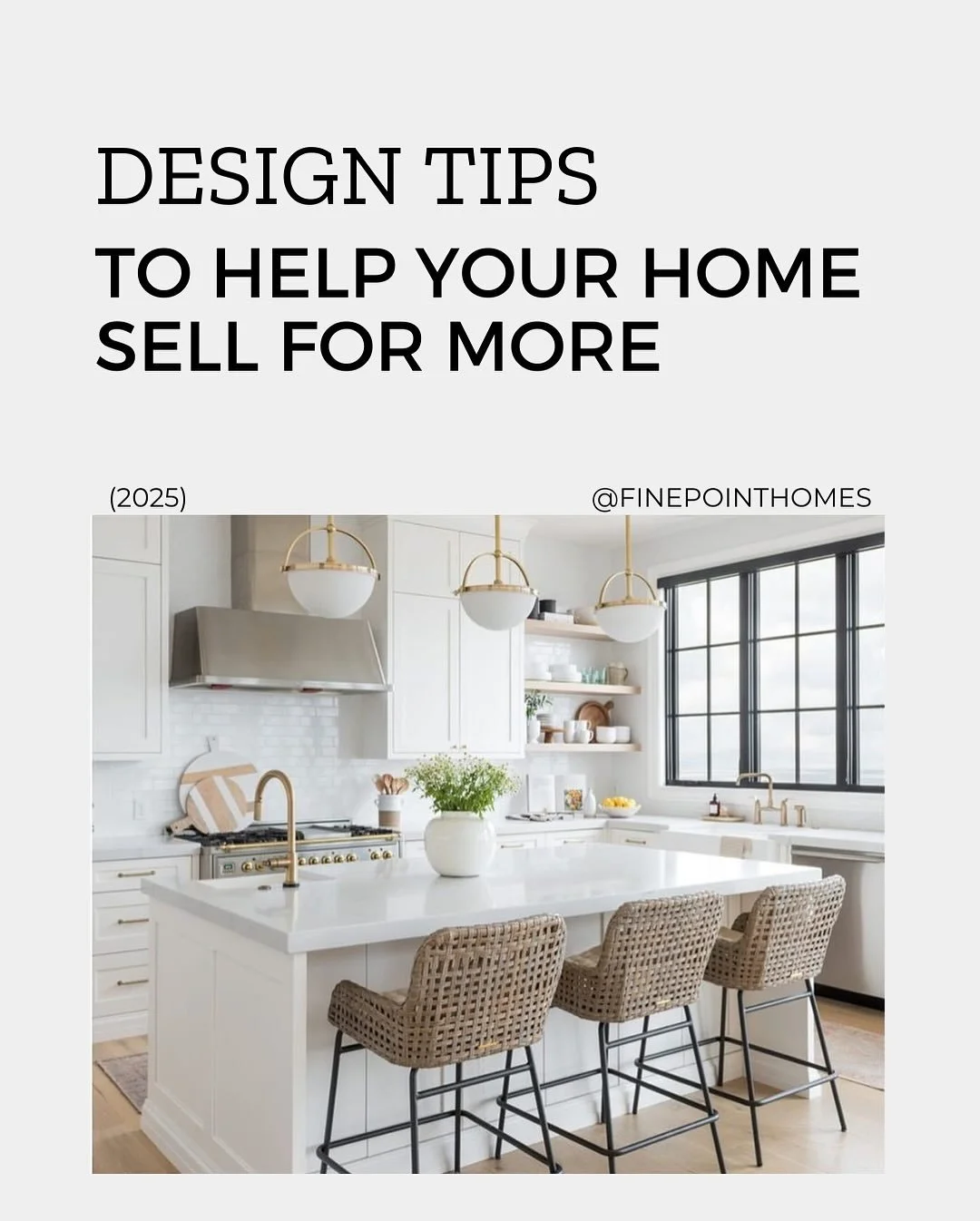 Want to get the most for your home? 🏡✨ Comment below for our Seller Prep Checklist&mdash;the same one we give all our clients to help maximize their home&rsquo;s value!

#RealEstate #Construction #FortWorth #Texas #FinePointHomes