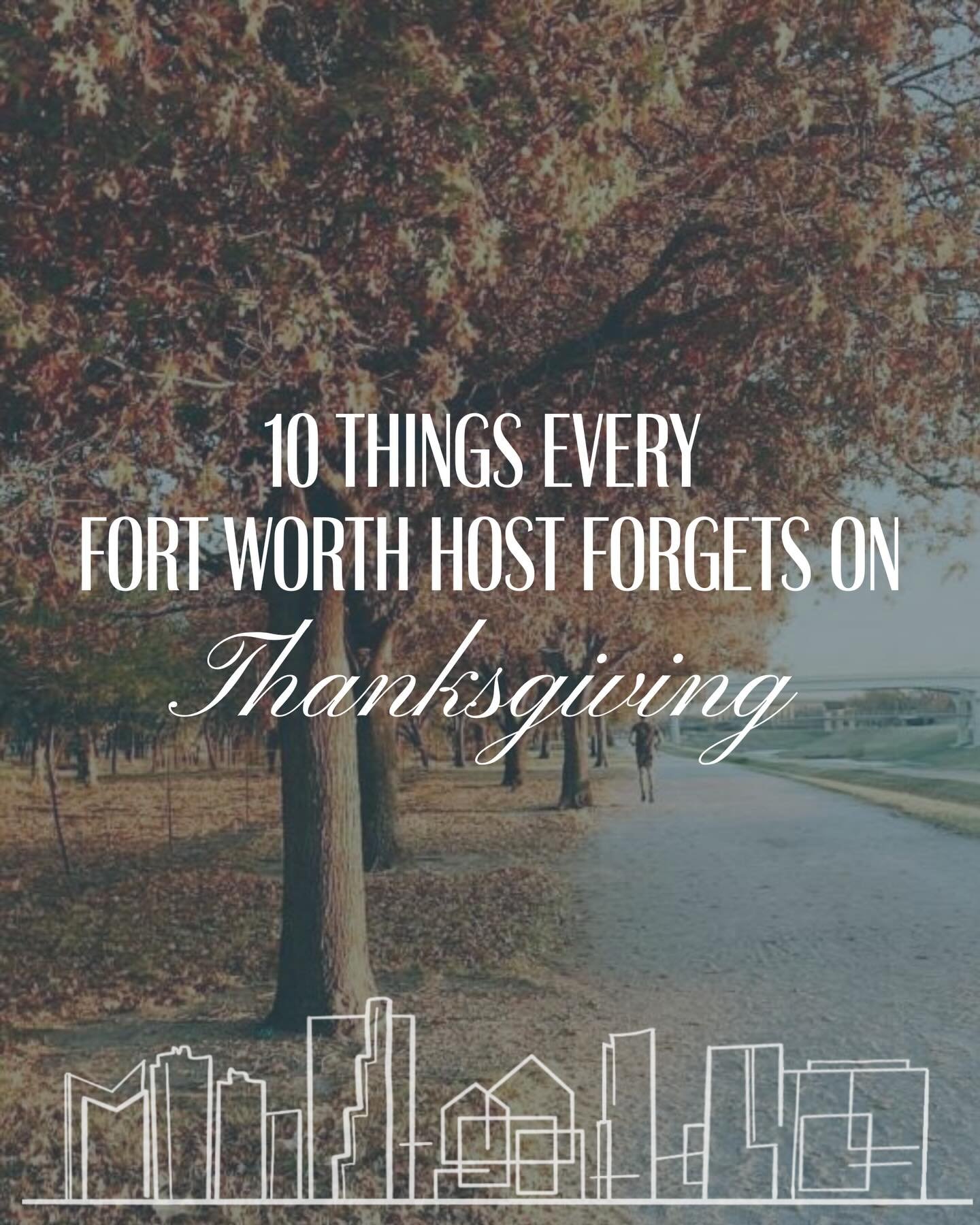 Thanksgiving prep isn&rsquo;t just about the food, it&rsquo;s about the home🏡🍂🤎

Here are the small things that make a big difference for hosting this holiday. Save this post to help prep your home for next week! 

#FinePointHomes #FortWorthHomes 