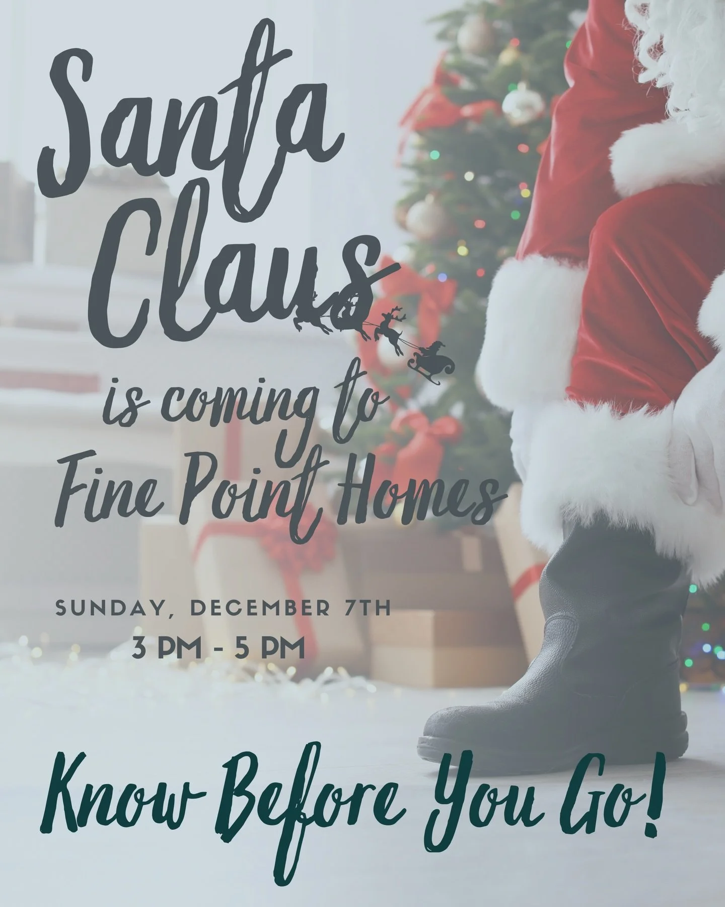 The party's almost here! 🎄✨ Don't forget to check your email for a Know Before You Go update, sent to all RSVPs! A huge thank you to our amazing sponsors for making this holiday magic possible! See you Sunday for Santa, gingerbread fun, crafts, trea