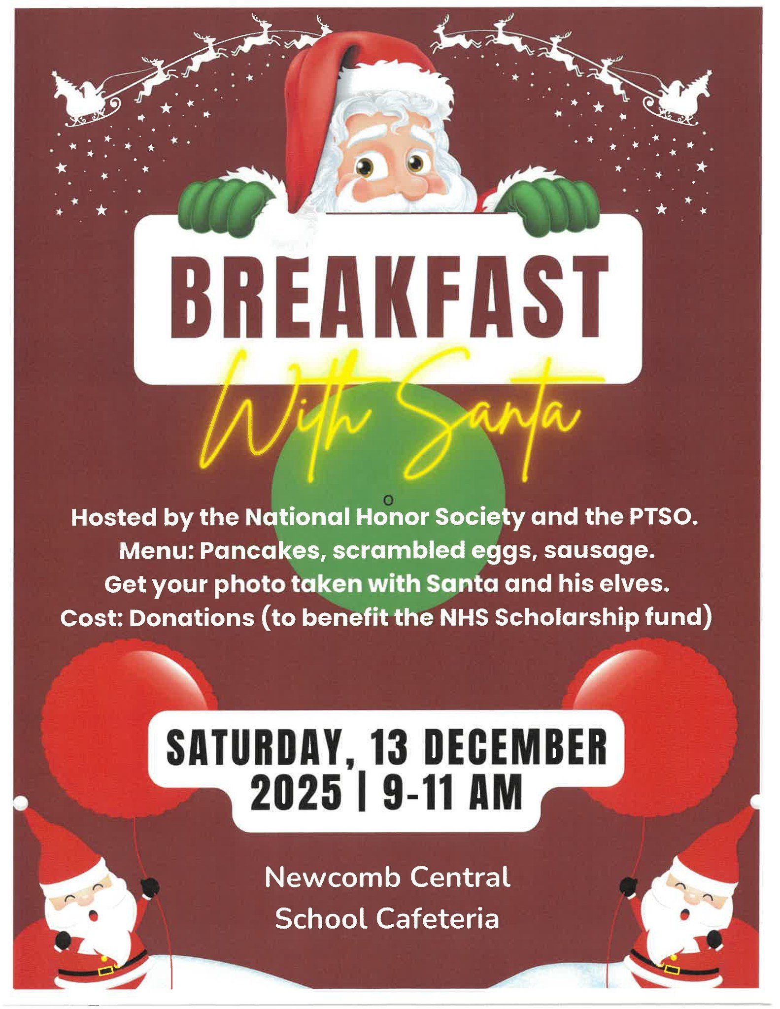 Breakfast with Santa