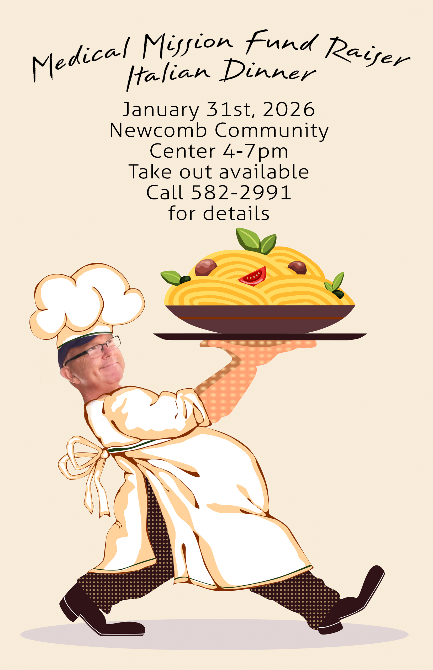 Medical Mission Fundraiser Italian Dinner