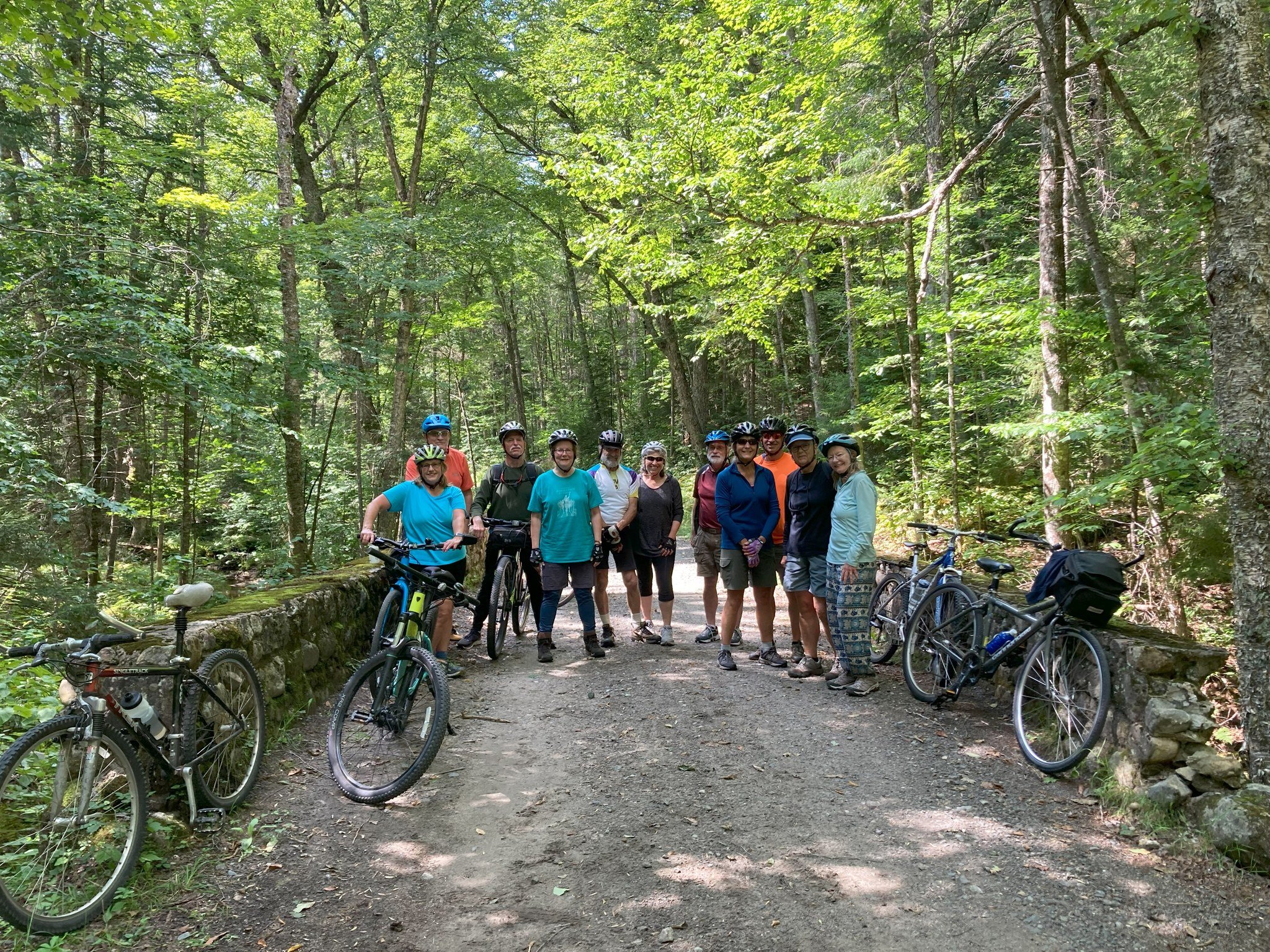 Biking Camp Santanoni