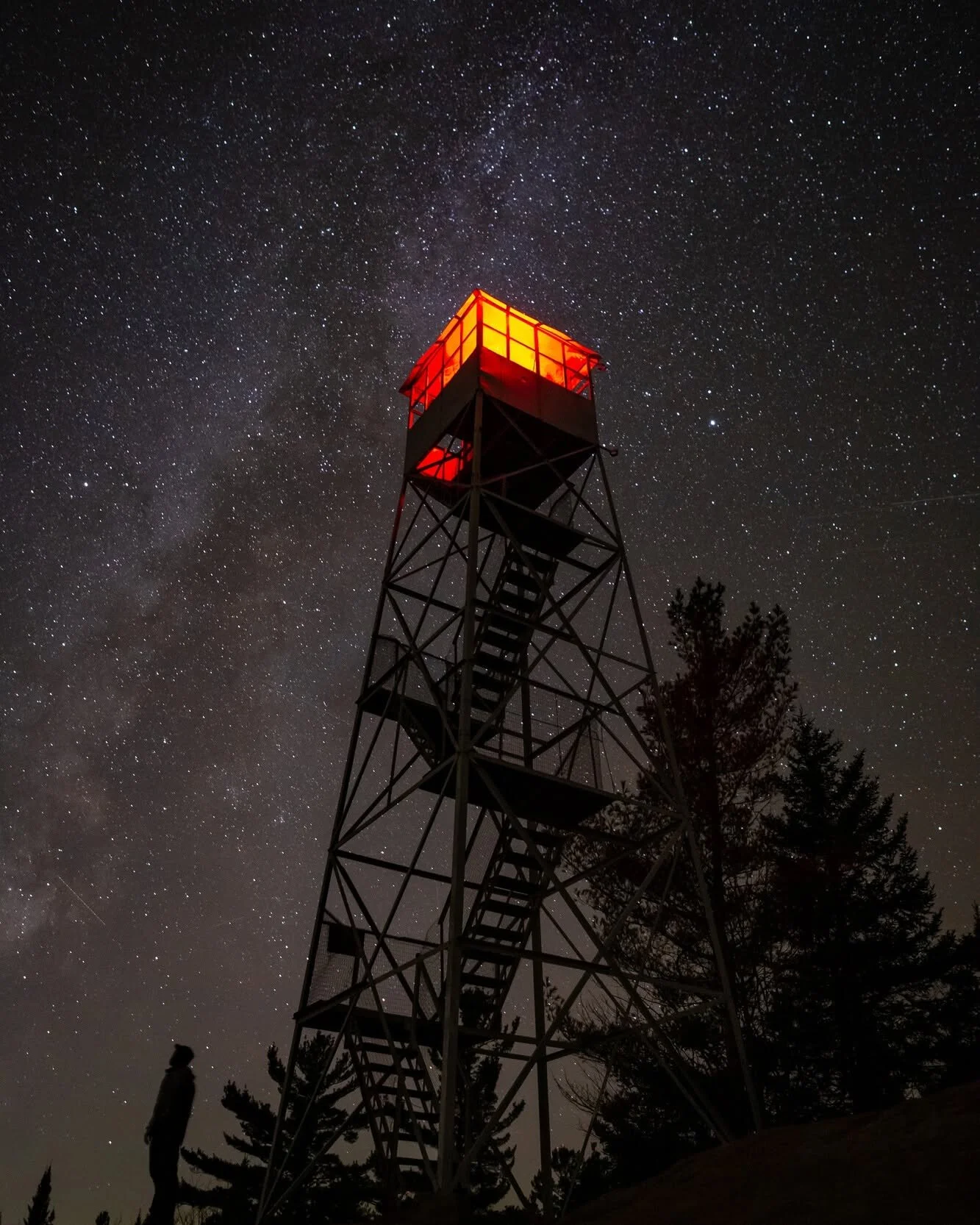 Light Up the Night – Fire Tower Lighting