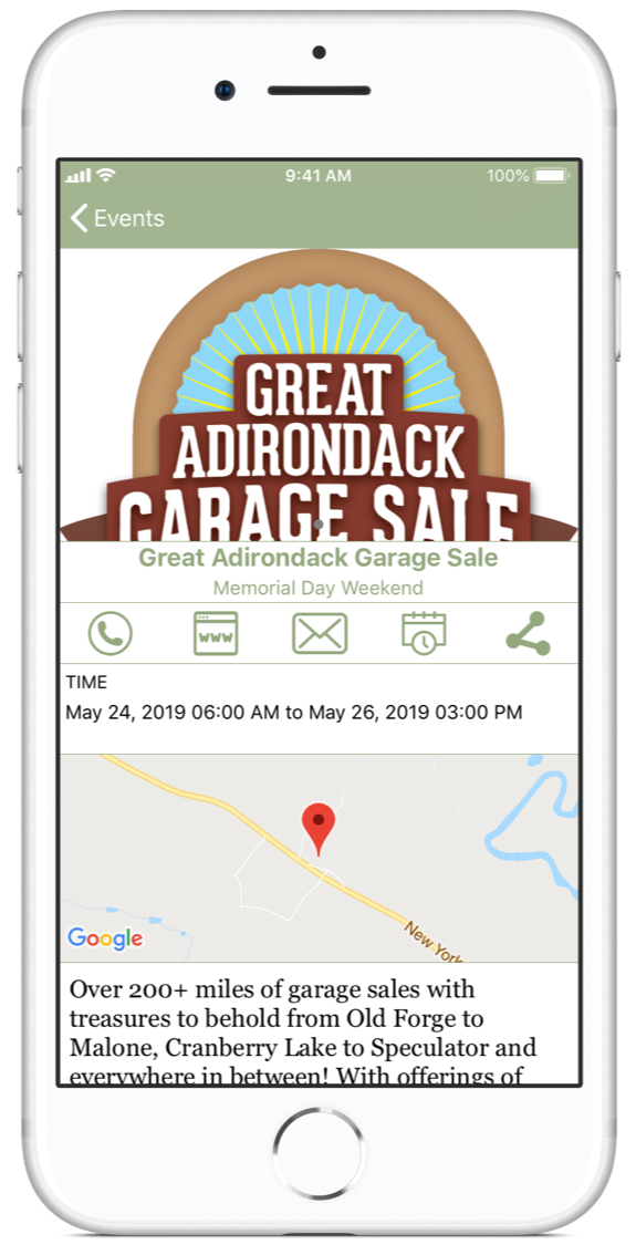Experience APP — Town of