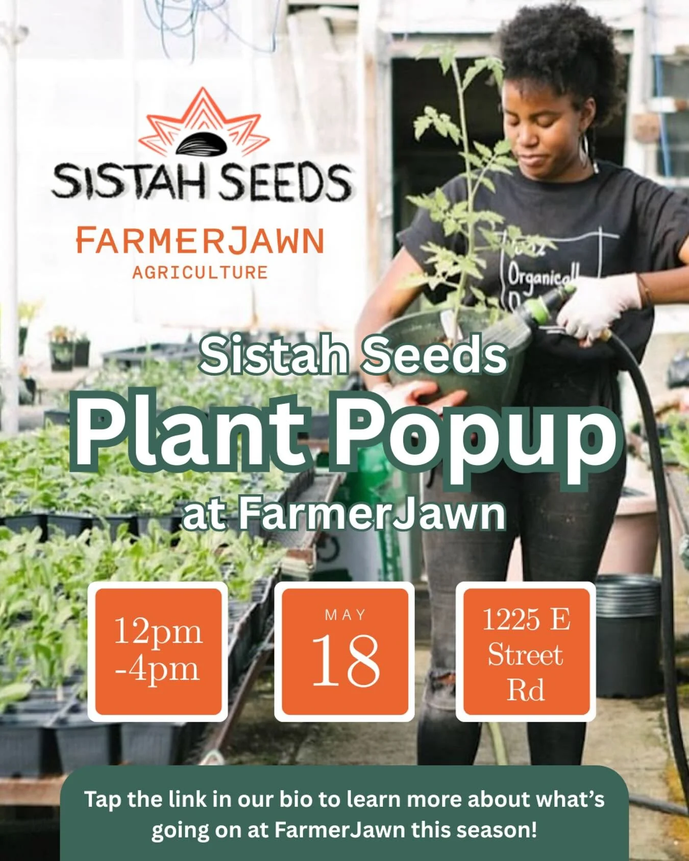 Plant Popup!🪴☀️ Join us this Sunday at our Westtown farm for a Plant Popup with @sistahseeds! 

Sistah Seeds will be on-site offering their own unique seed varieties - perfect for gardeners of every level! 

Discover a vibrant array of herbs, vegeta