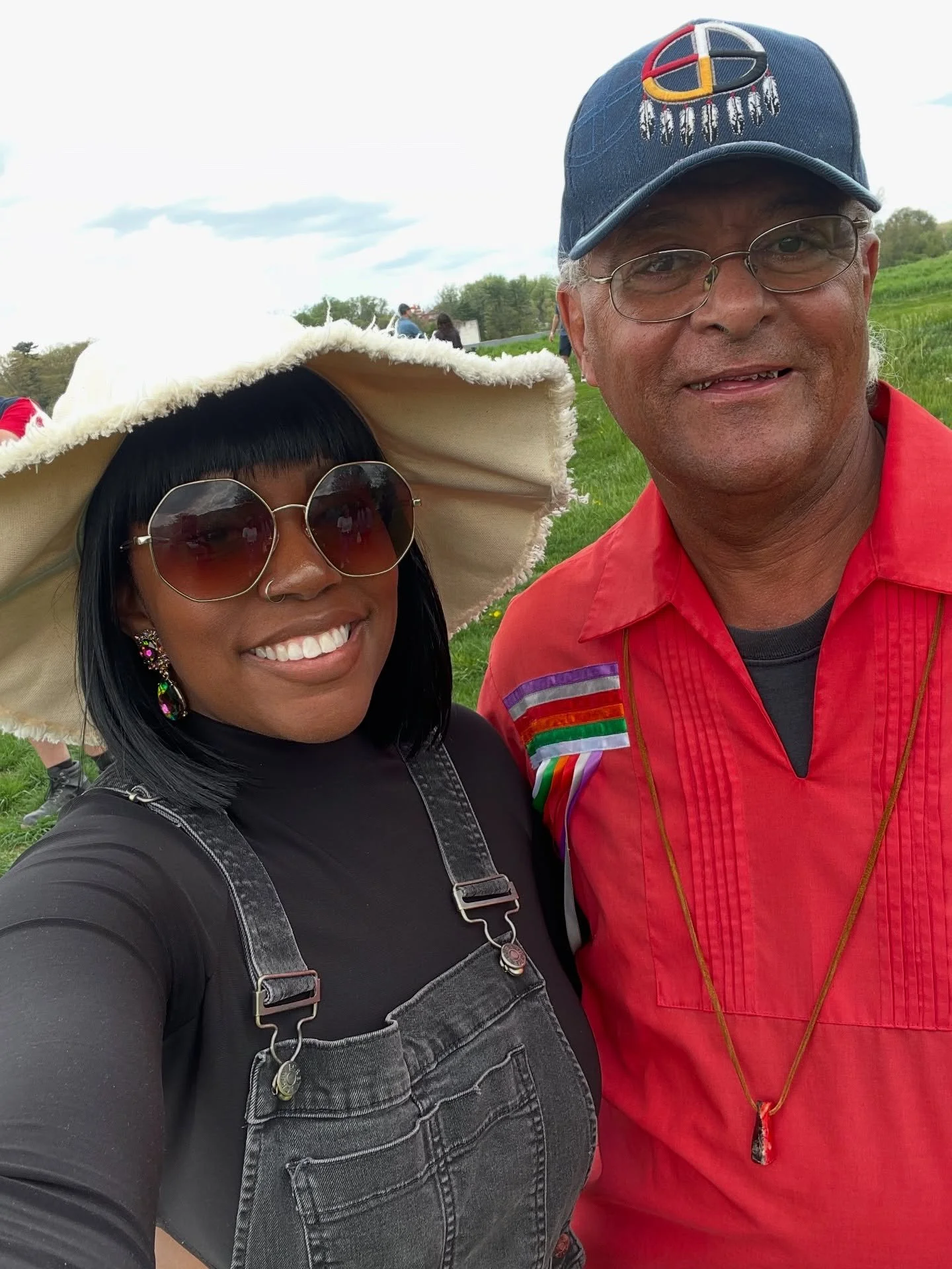 In 2023, when FarmerJawn arrived to the 123 acre farm in West Chester, we invited close descendants of Indigenous tribes working to keep their heritage alive, to visit and asked them to lead us in a land acknowledgement, honoring the original steward