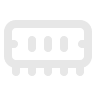 Simplified icon of a computer motherboard or circuit board.