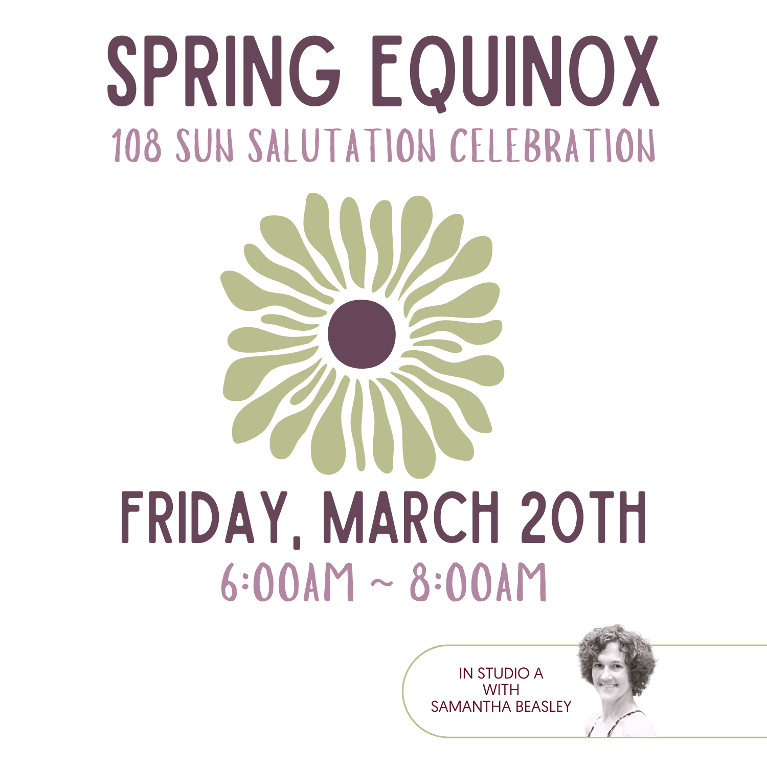 2026: Spring Equinox 108 Sun Salutation celebration 