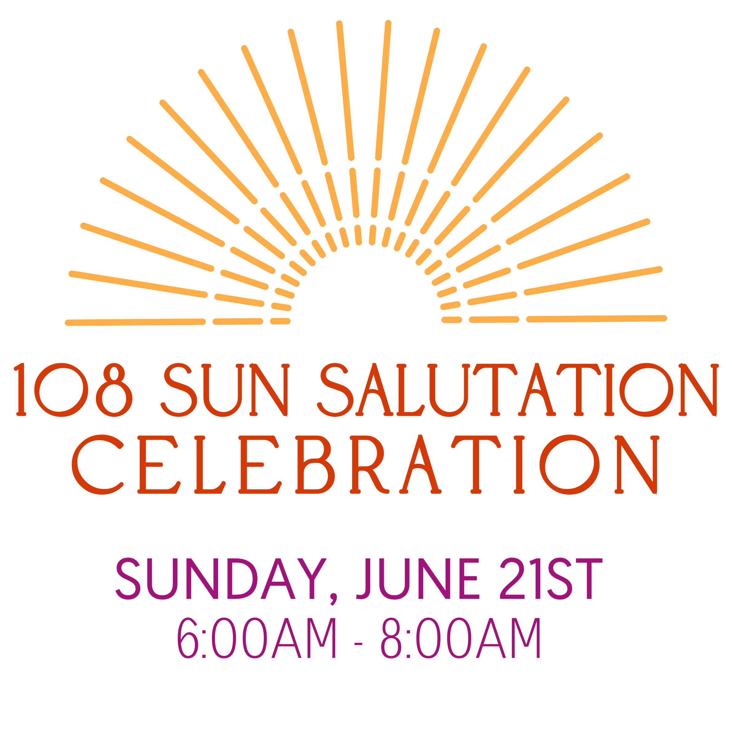 Summer Solstice 108 Sun Salutation Celebration