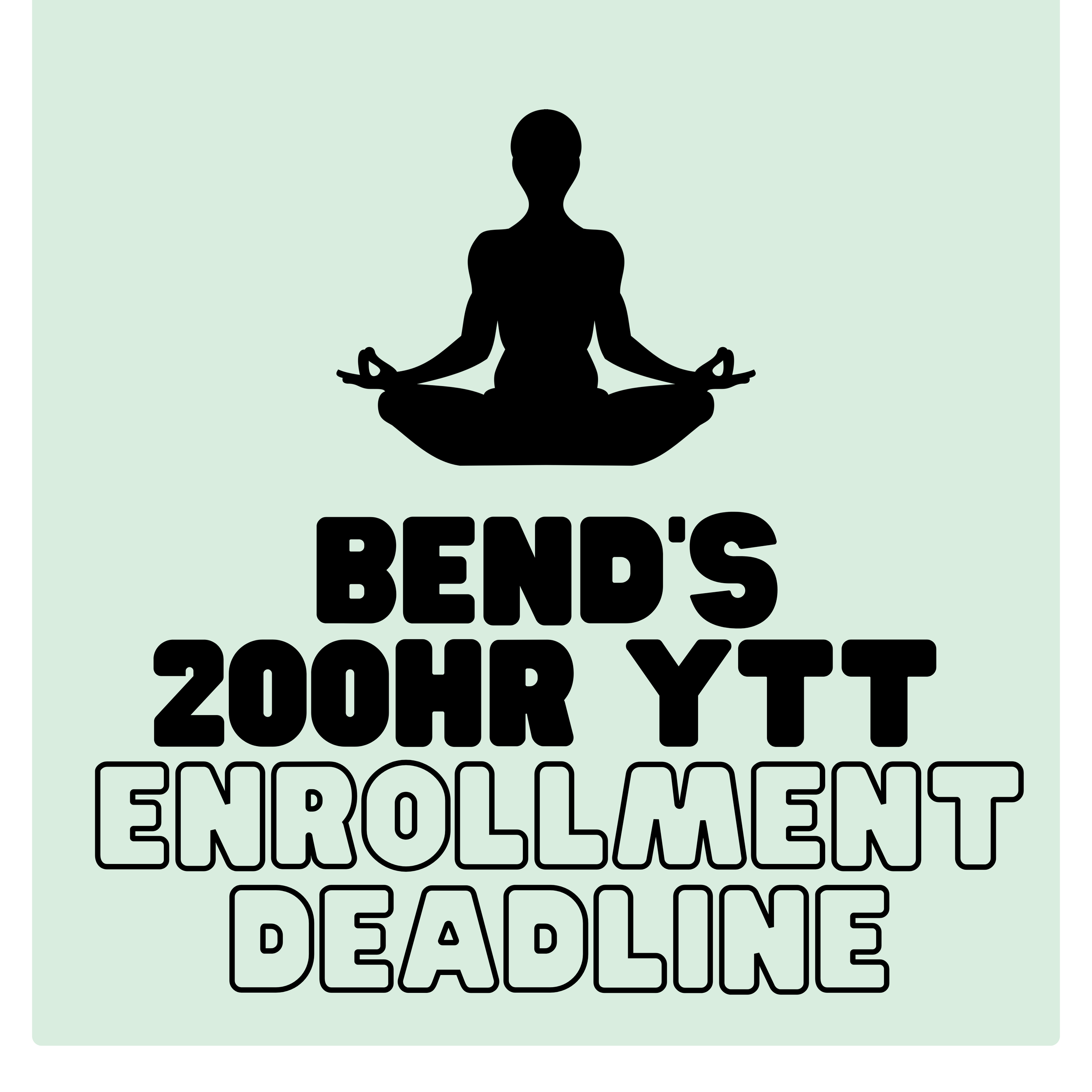 ENROLLMENT DEADLINE FOR BEND’S YTT IS OCTOBER 16th!