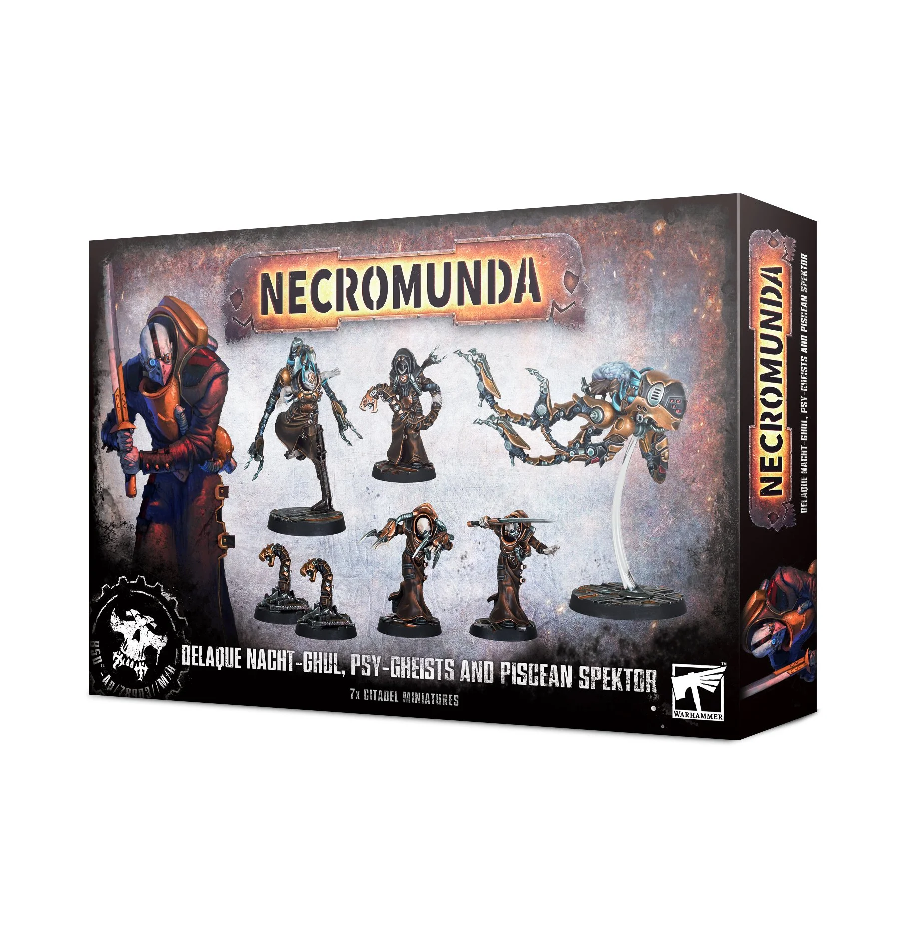 Necromunda Delaque Nacht-Ghul, Psy-Gheists and Piscean Spektor