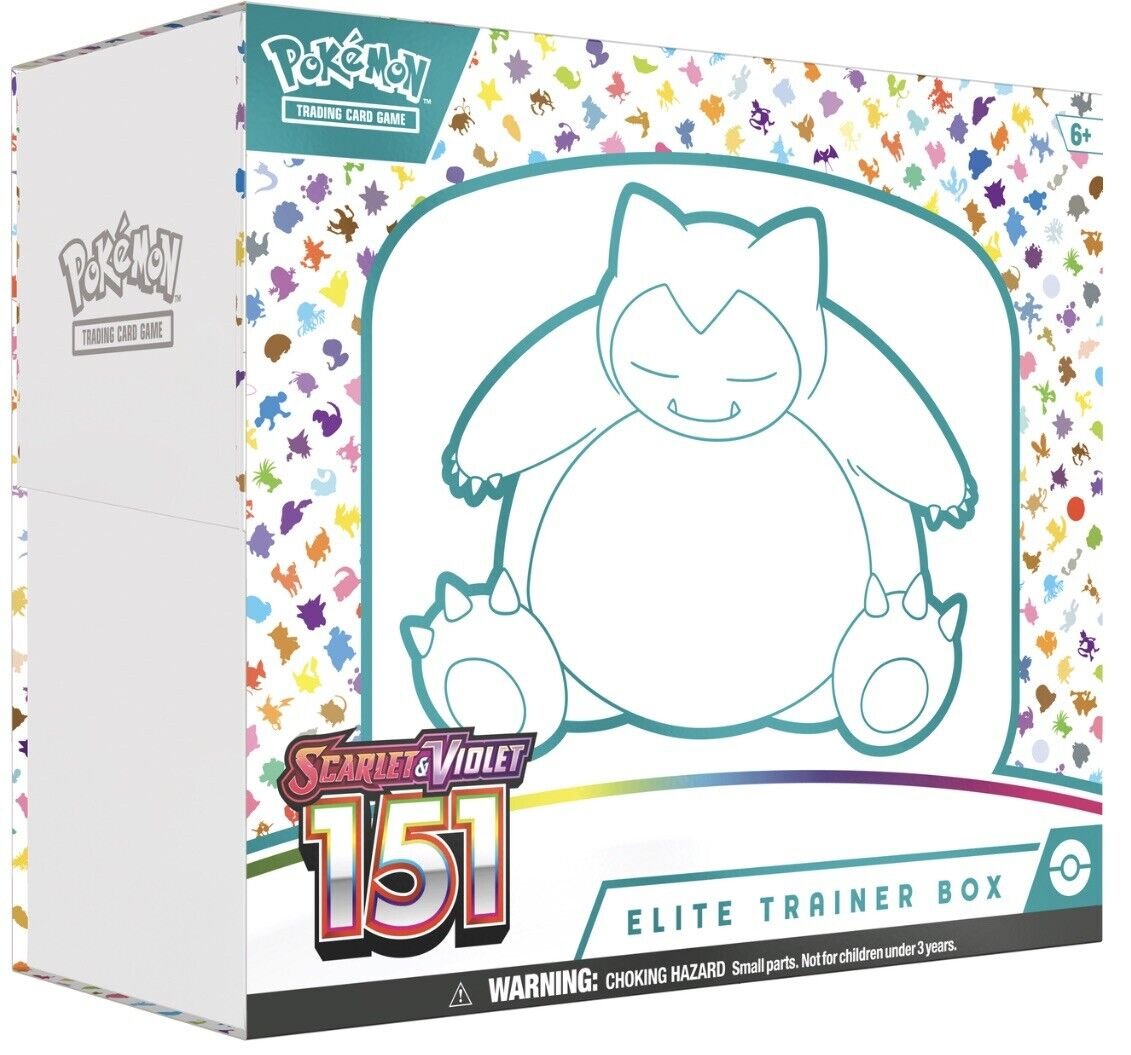 Pokémon TCG Scarlet & Violet 151 Elite Trainer Box Snorlax