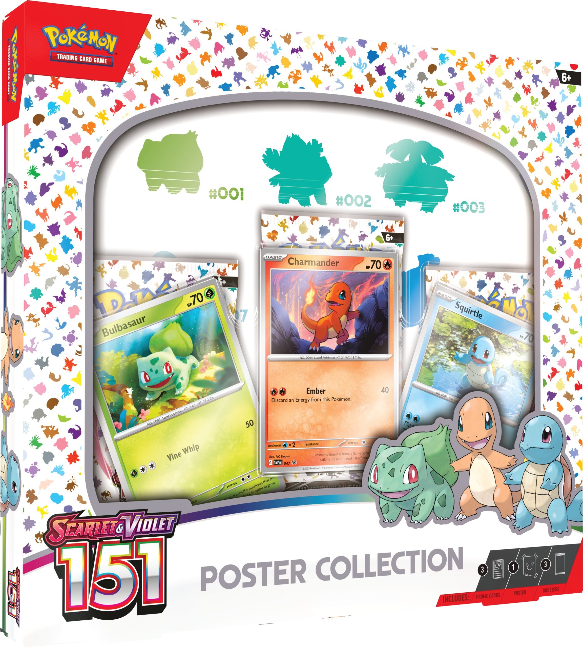 Pokémon TCG: Scarlet & Violet (3.5) 151 Poster Collection