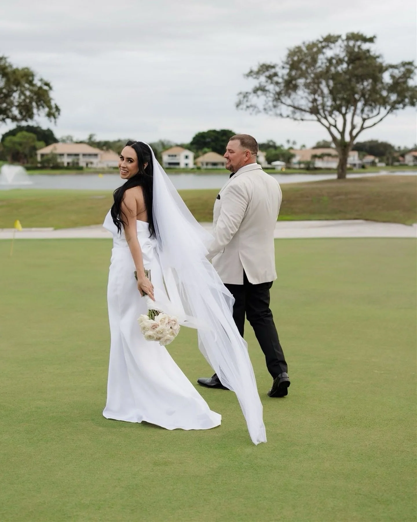 A stunning wedding day at Palm Beach National ✨🌴 Surrounded by elegance, love, and joy, this beautiful couple celebrated the start of their forever in the most perfect way. 💍💕