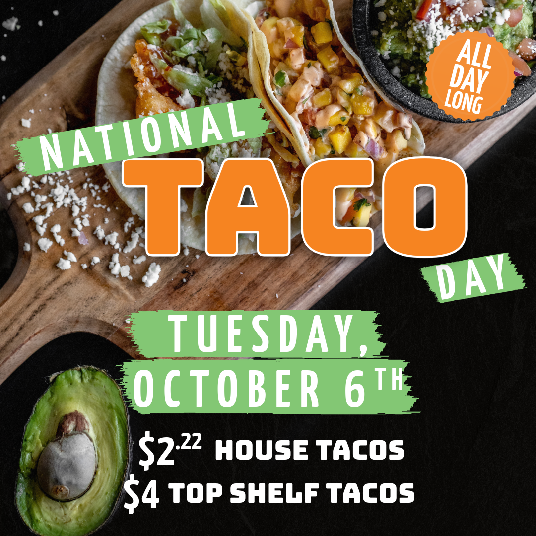 National Taco Day 2026 Is on Taco Tuesday at Local Cantina